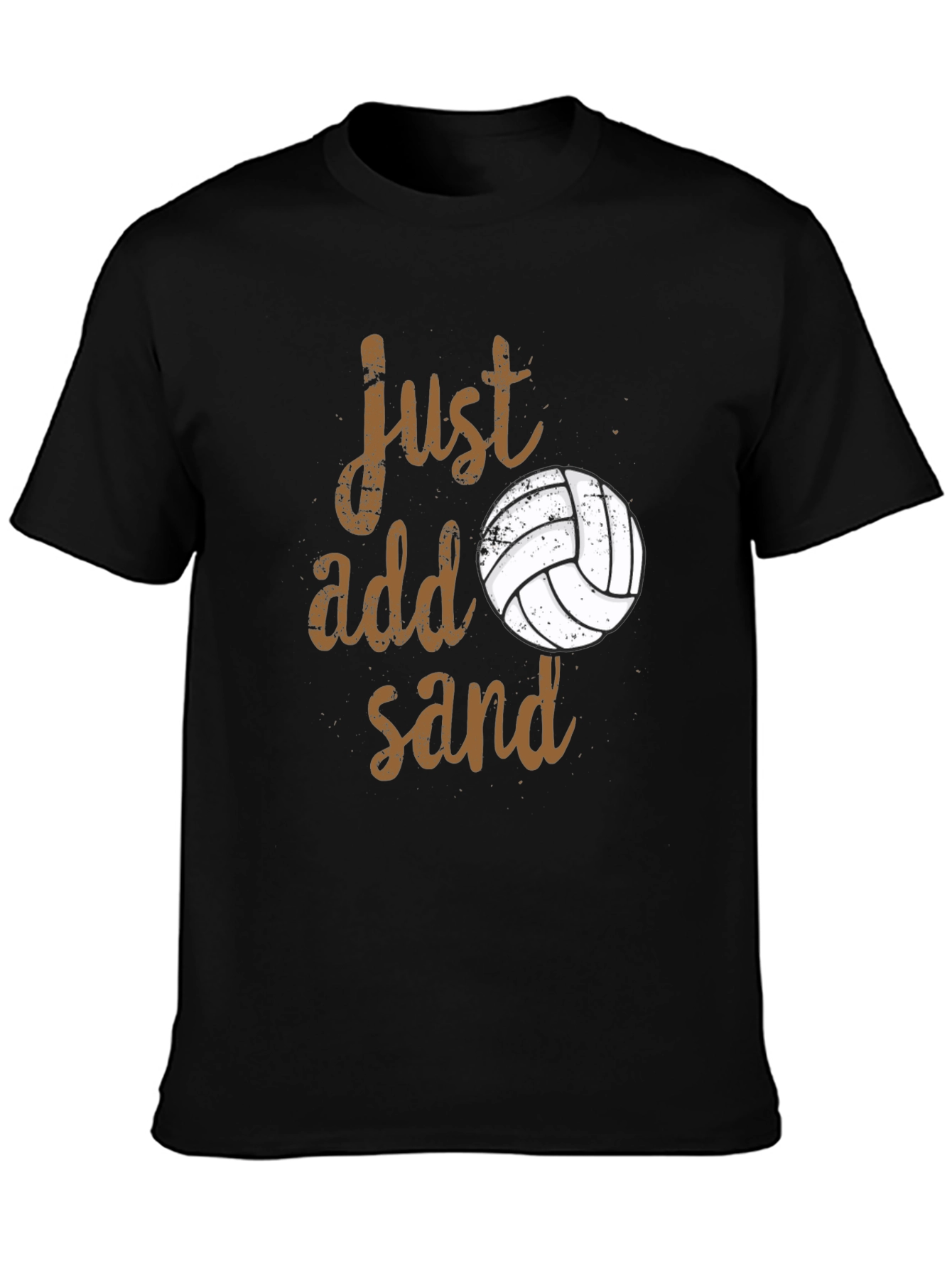 Just Add Sand T-Shirt Volleyball Player Tee