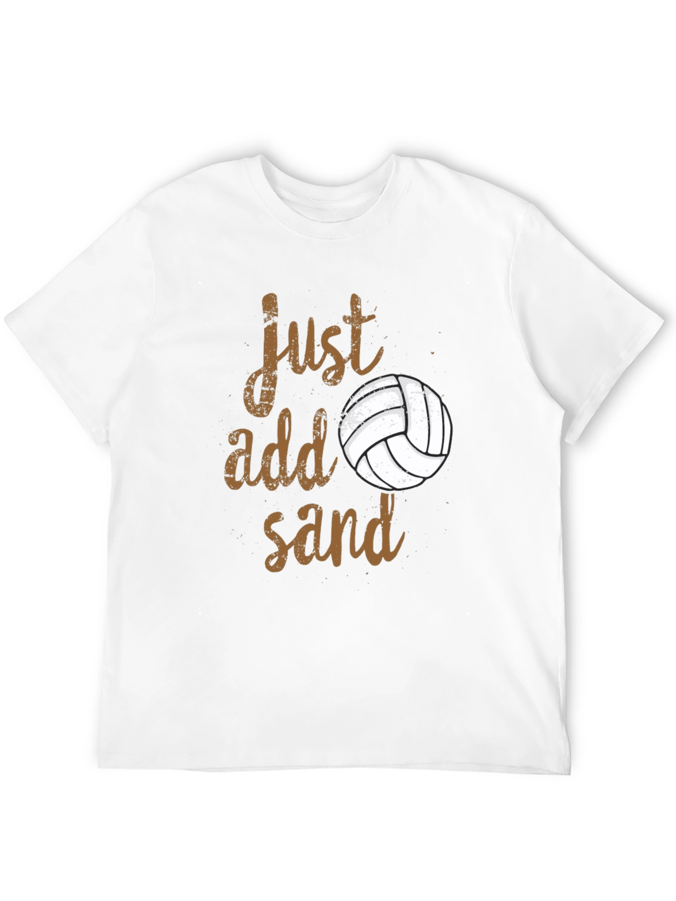 Just Add Sand T-Shirt Volleyball Player Tee