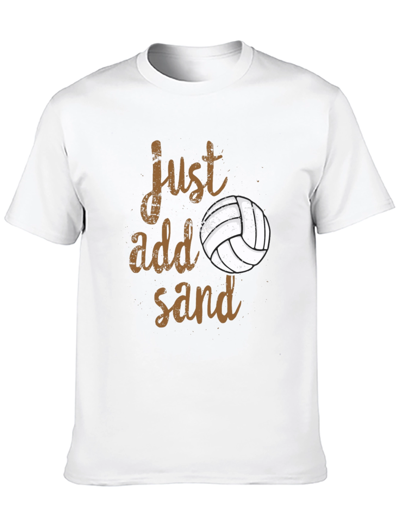 Just Add Sand T-Shirt Volleyball Player Tee