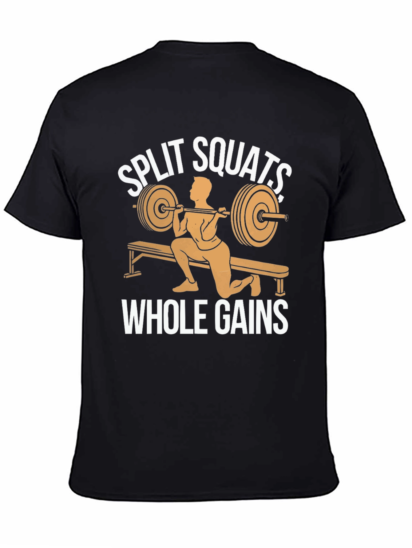 Split Squats Whole Gains Graphic T-Shirt
