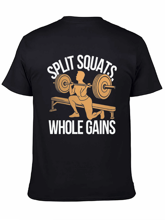 Split Squats Whole Gains Graphic T-Shirt