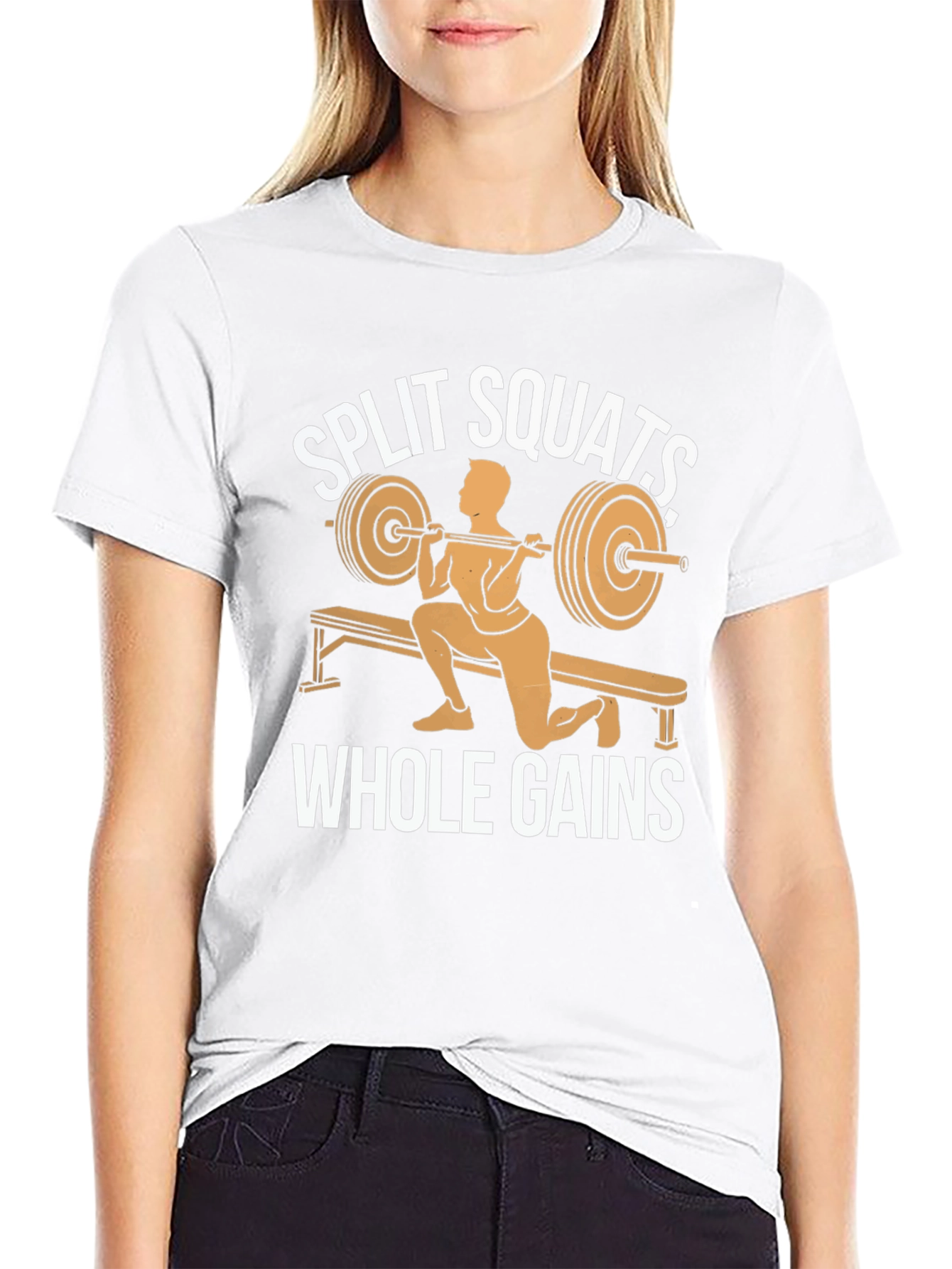 Split Squats Whole Gains Graphic T-Shirt