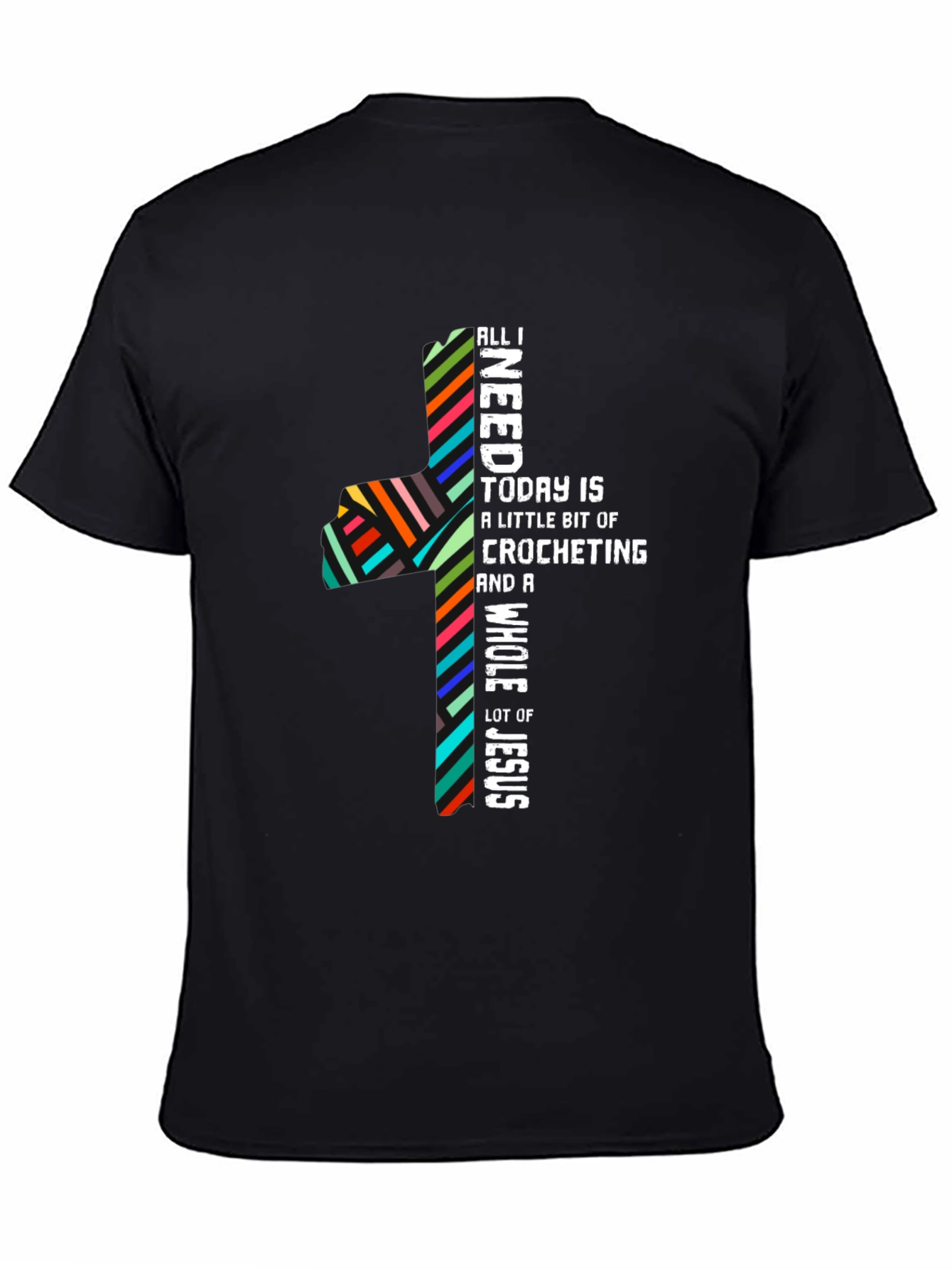 Crocheting & Jesus T-Shirt