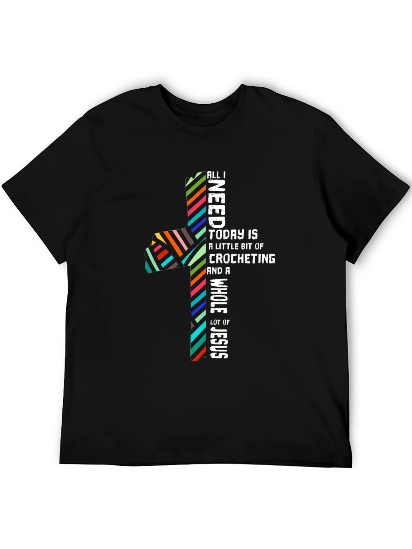 Crocheting & Jesus T-Shirt
