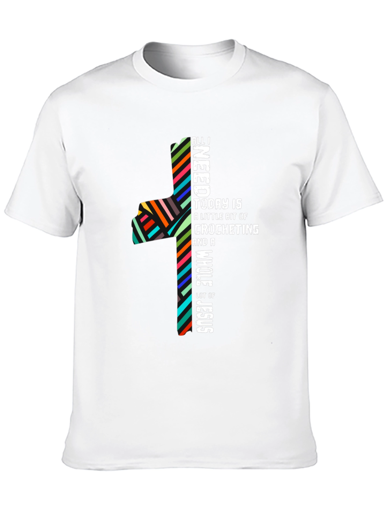 Crocheting & Jesus T-Shirt