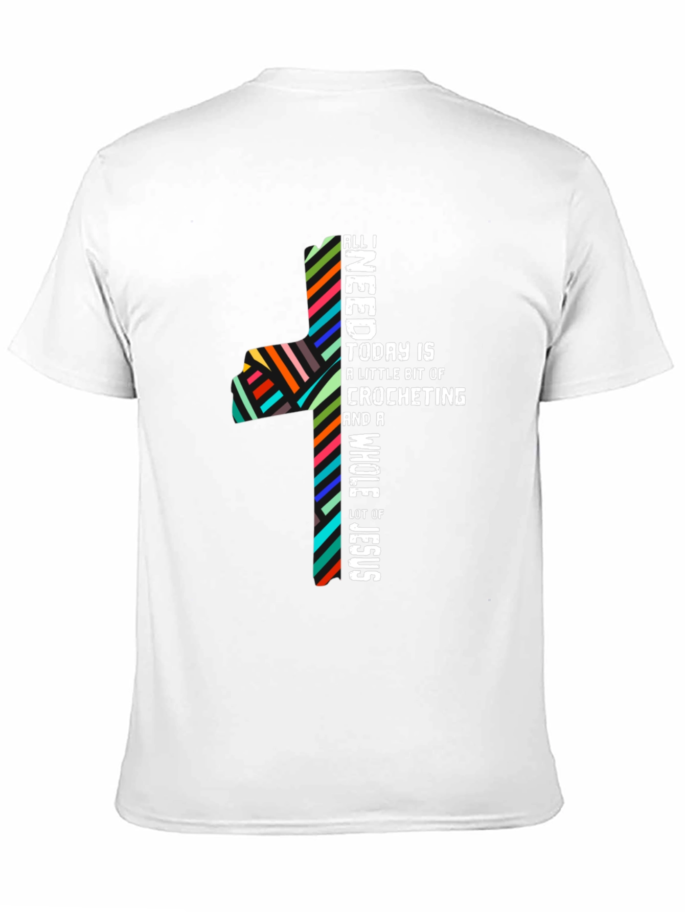 Crocheting & Jesus T-Shirt