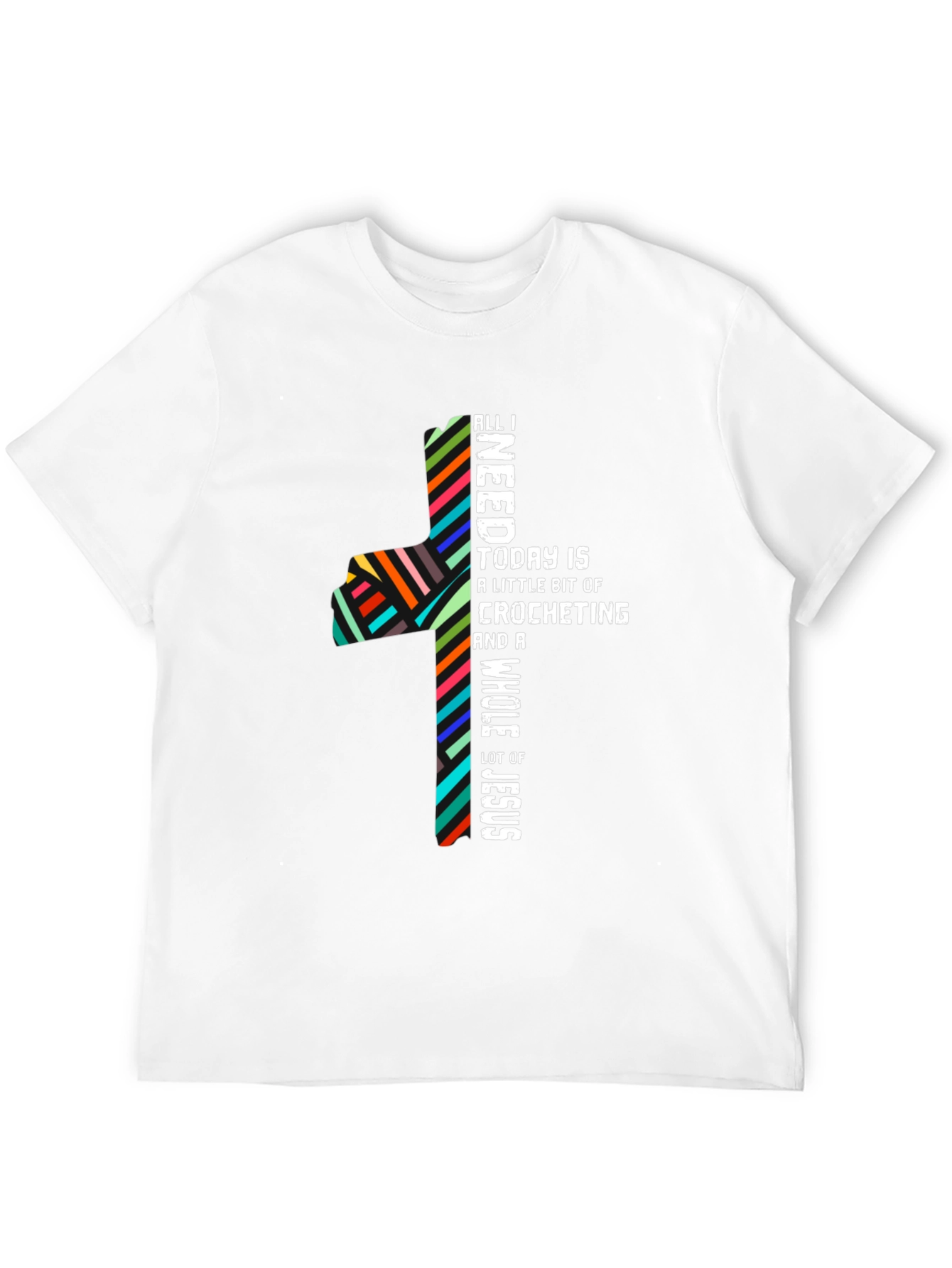 Crocheting & Jesus T-Shirt