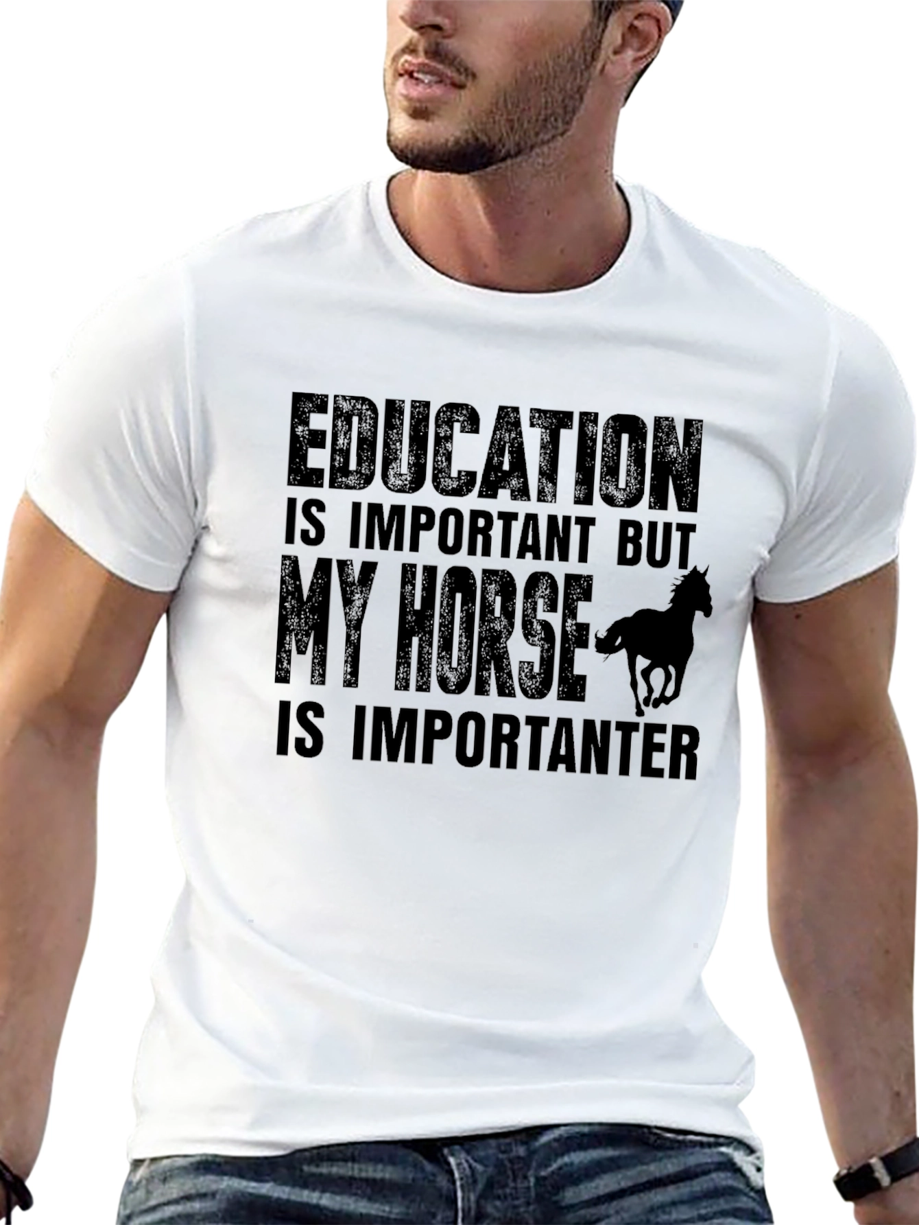 Education is Important But My Horse T-Shirt