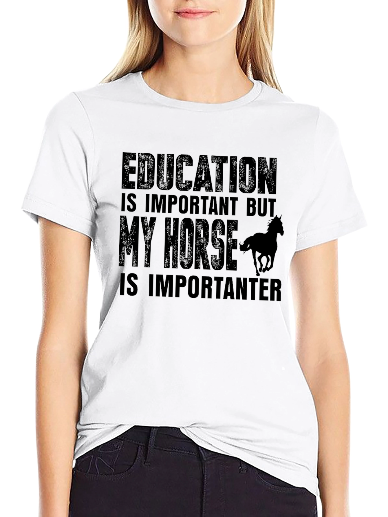 Education is Important But My Horse T-Shirt