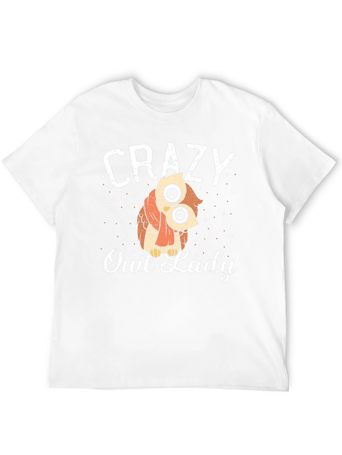 Crazy Owl Lady T-Shirt