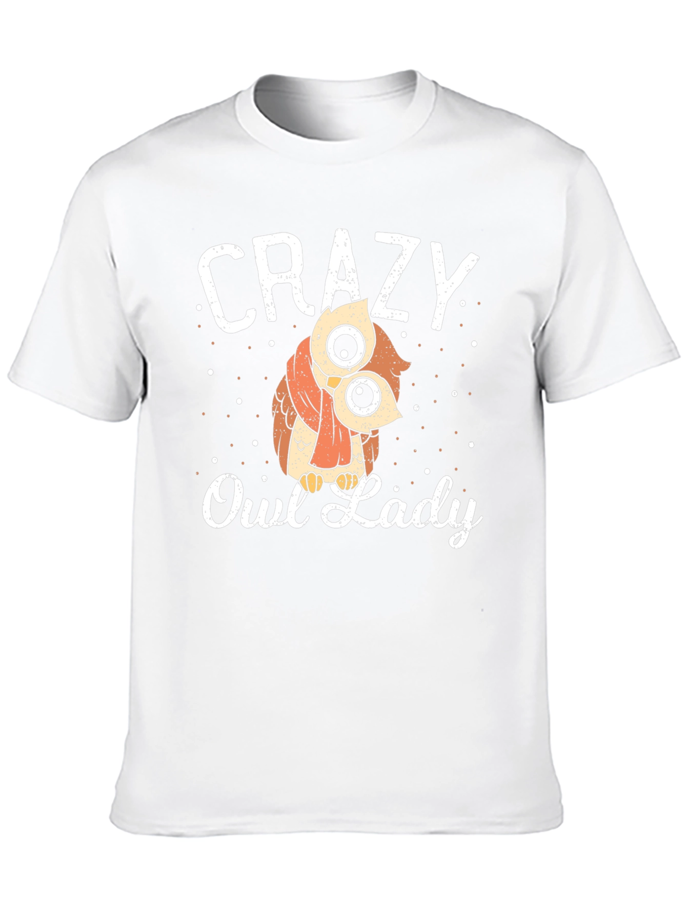 Crazy Owl Lady T-Shirt