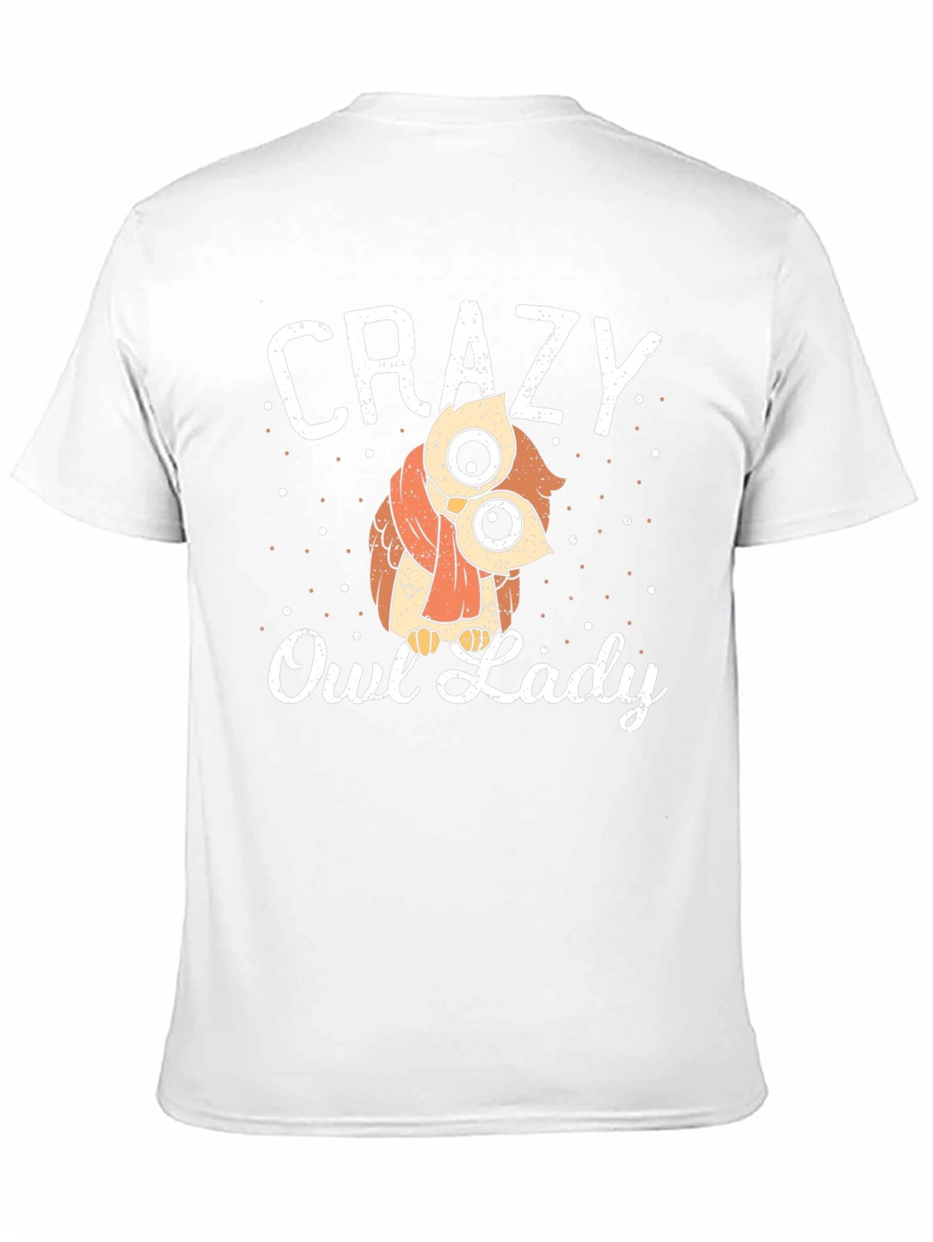 Crazy Owl Lady T-Shirt