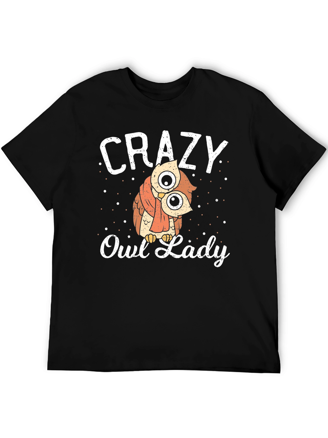 Crazy Owl Lady T-Shirt