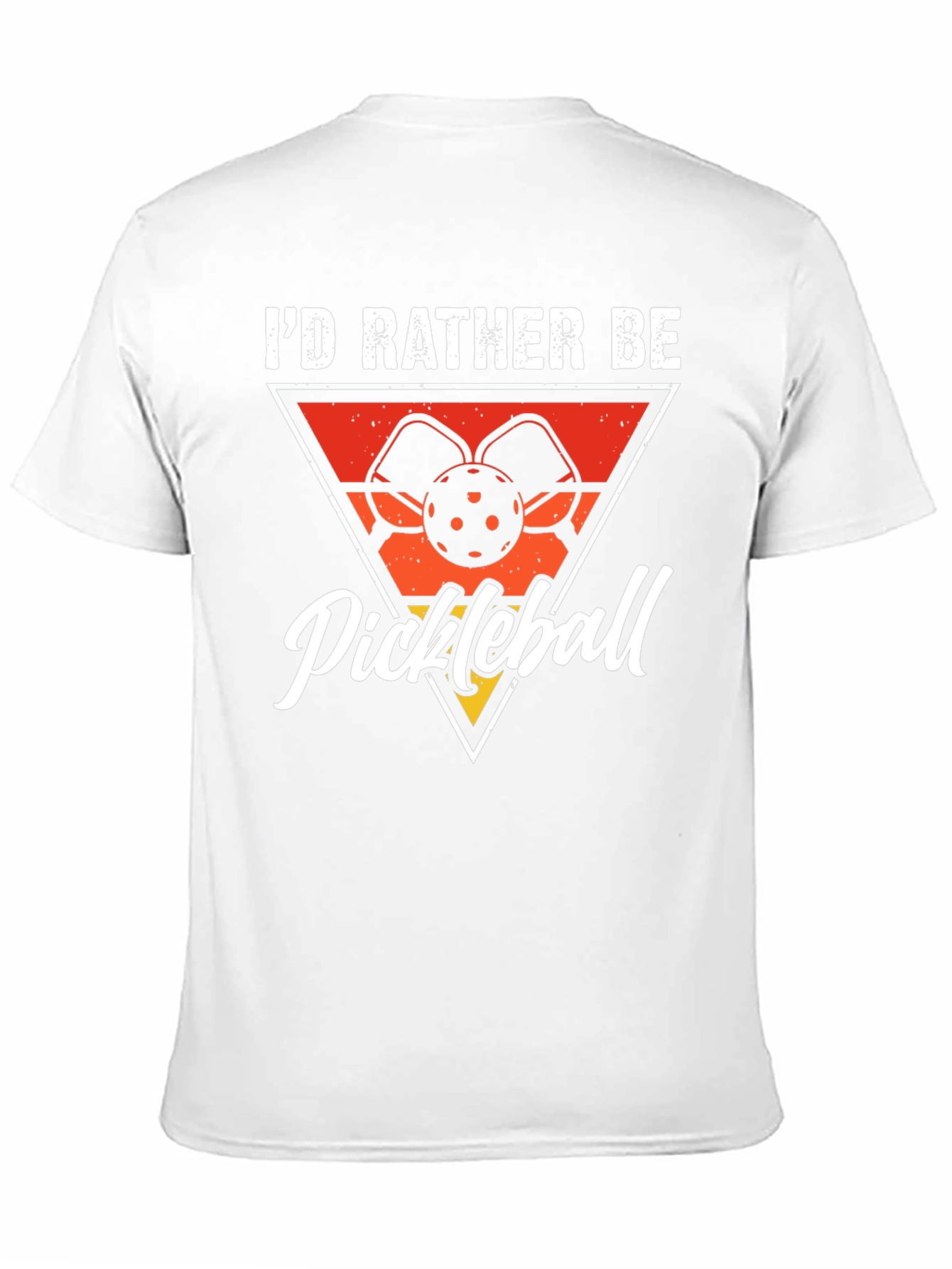 Pickleball Graphic Tee - Id Rather Be Playing