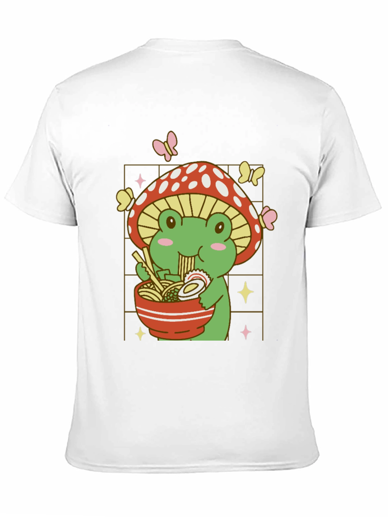 Frog Ramen Mushroom T-Shirt