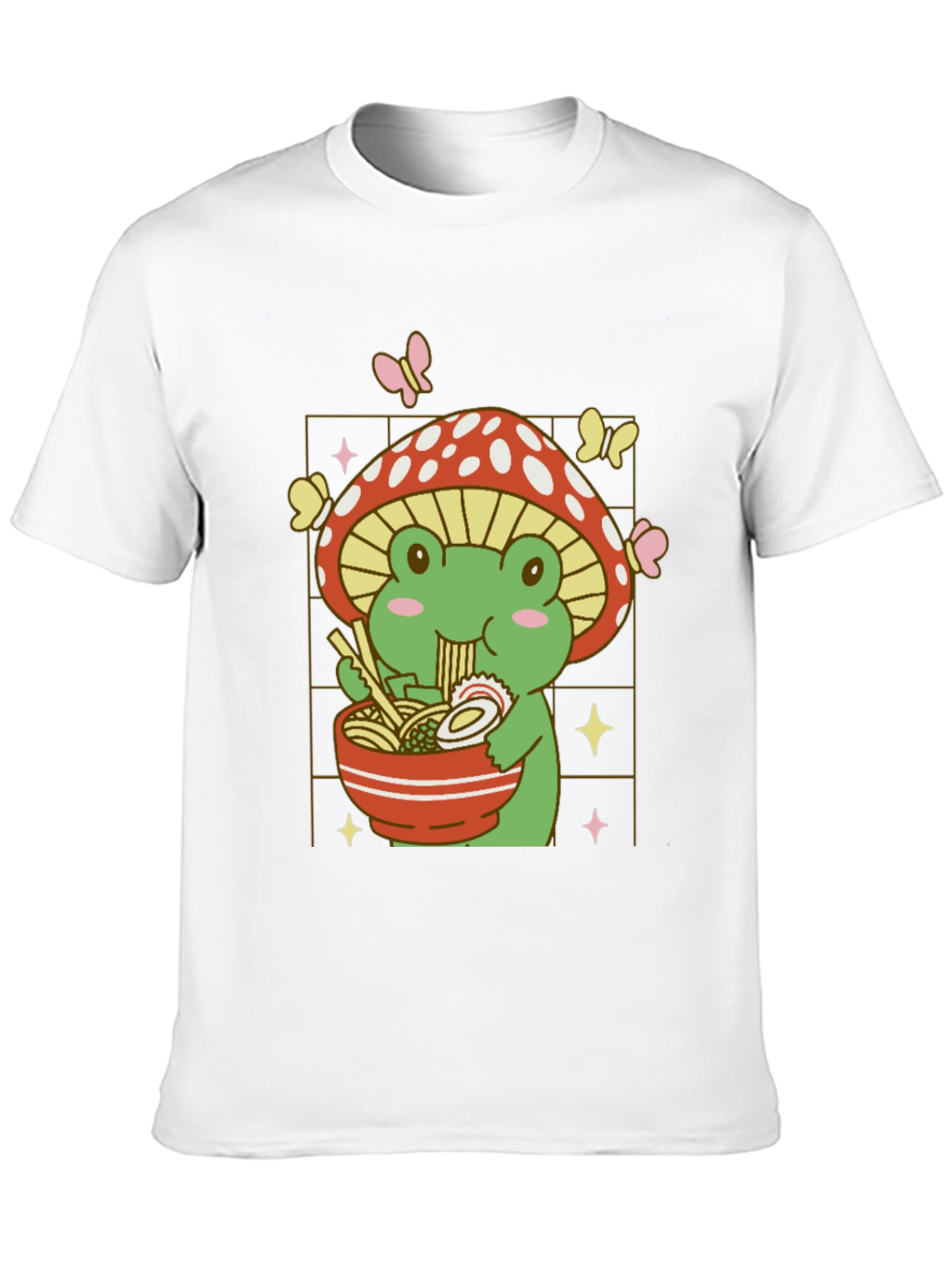 Frog Ramen Mushroom T-Shirt