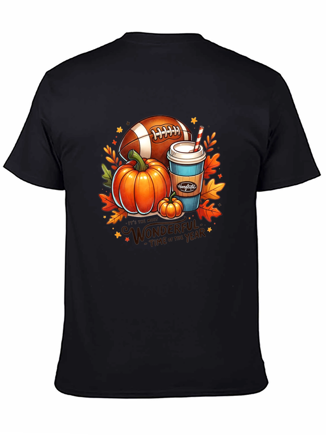 Fall Football Pumpkin Spice T-Shirt
