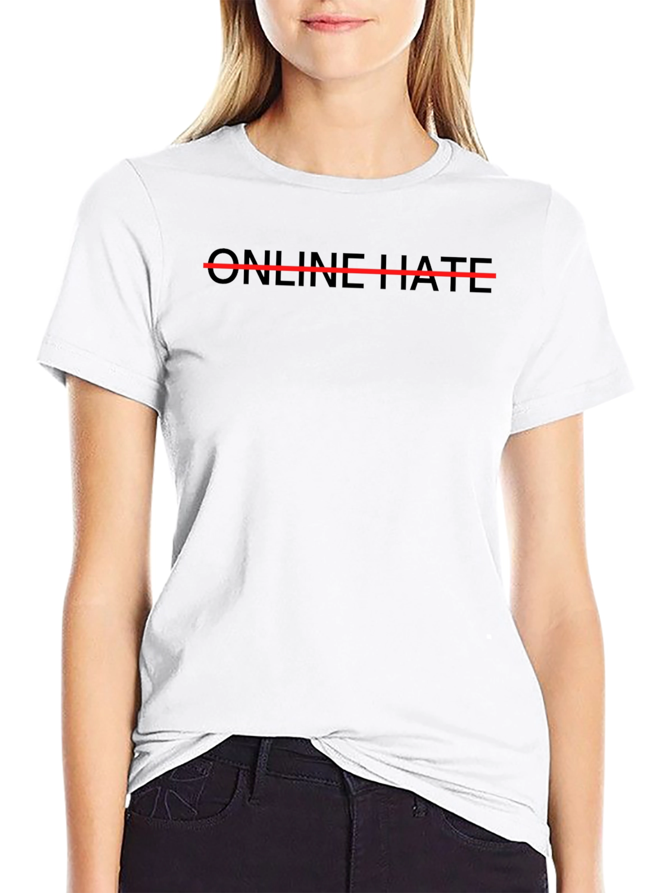Online Hate Black T-Shirt