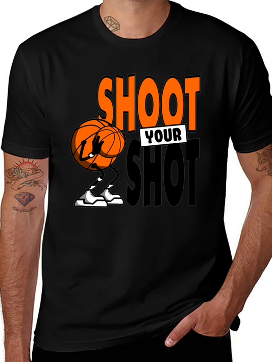 Shoot Your Shot Basketball Graphic Tee