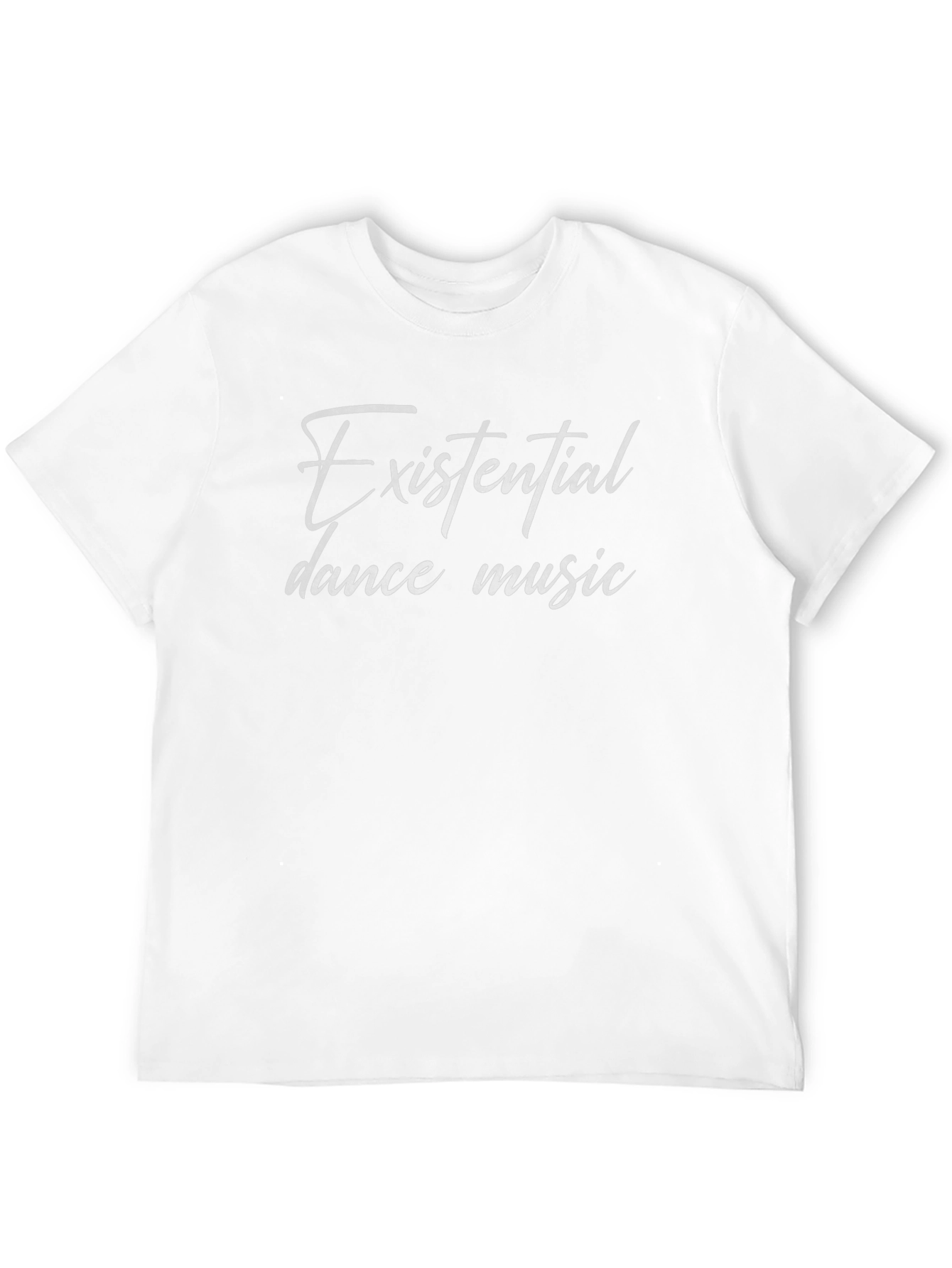 Existential Dance Music Black T-Shirt