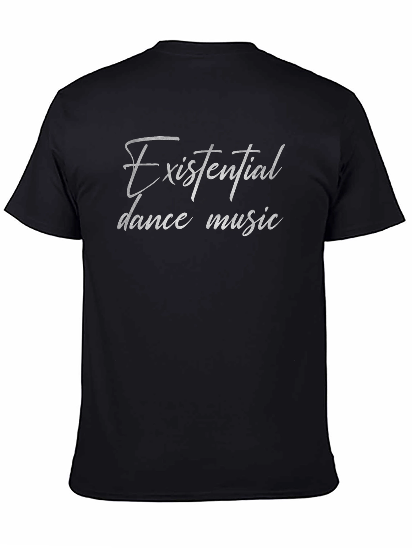 Existential Dance Music Black T-Shirt