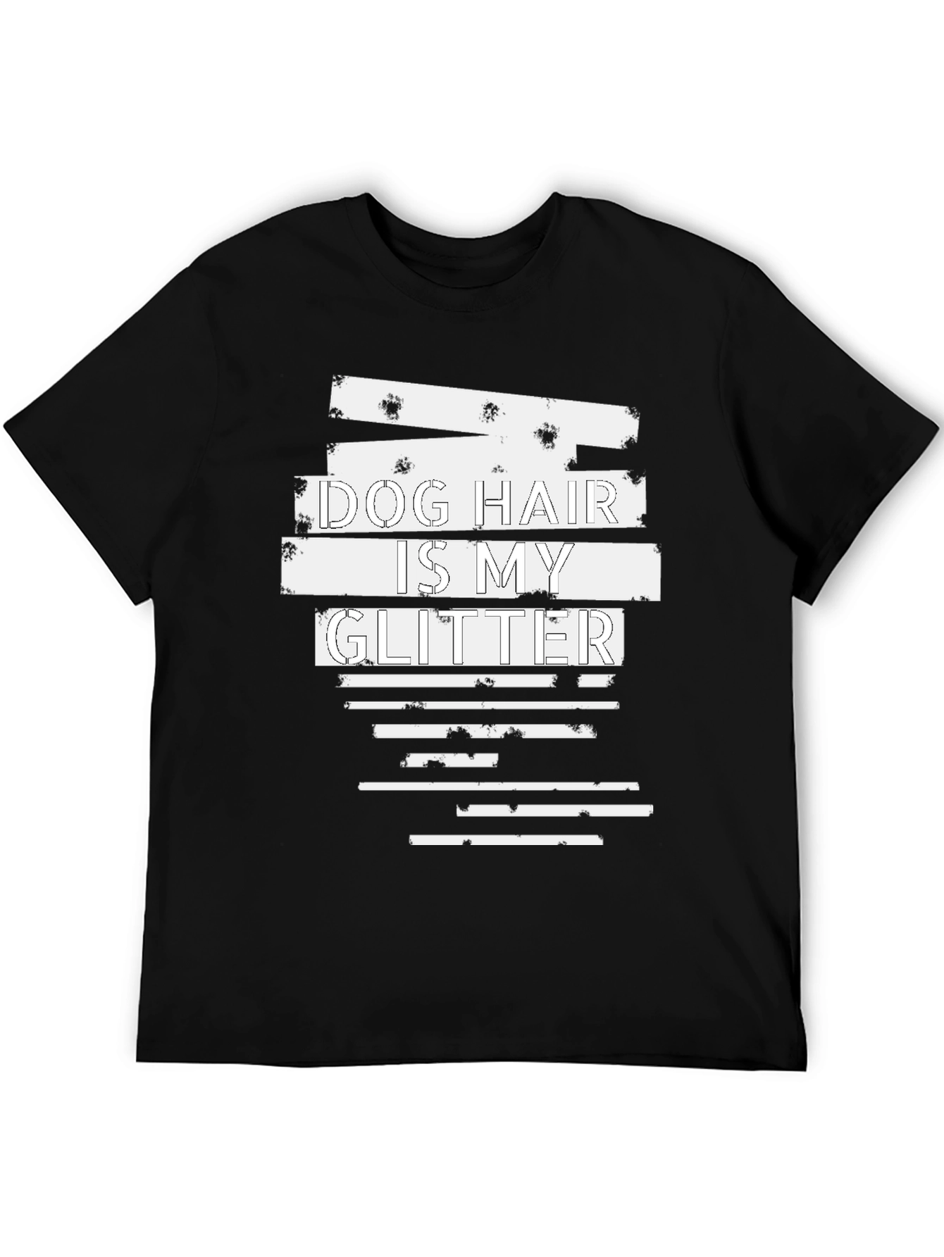 Dog Hair is My Glitter Graphic T-Shirt - Unisex