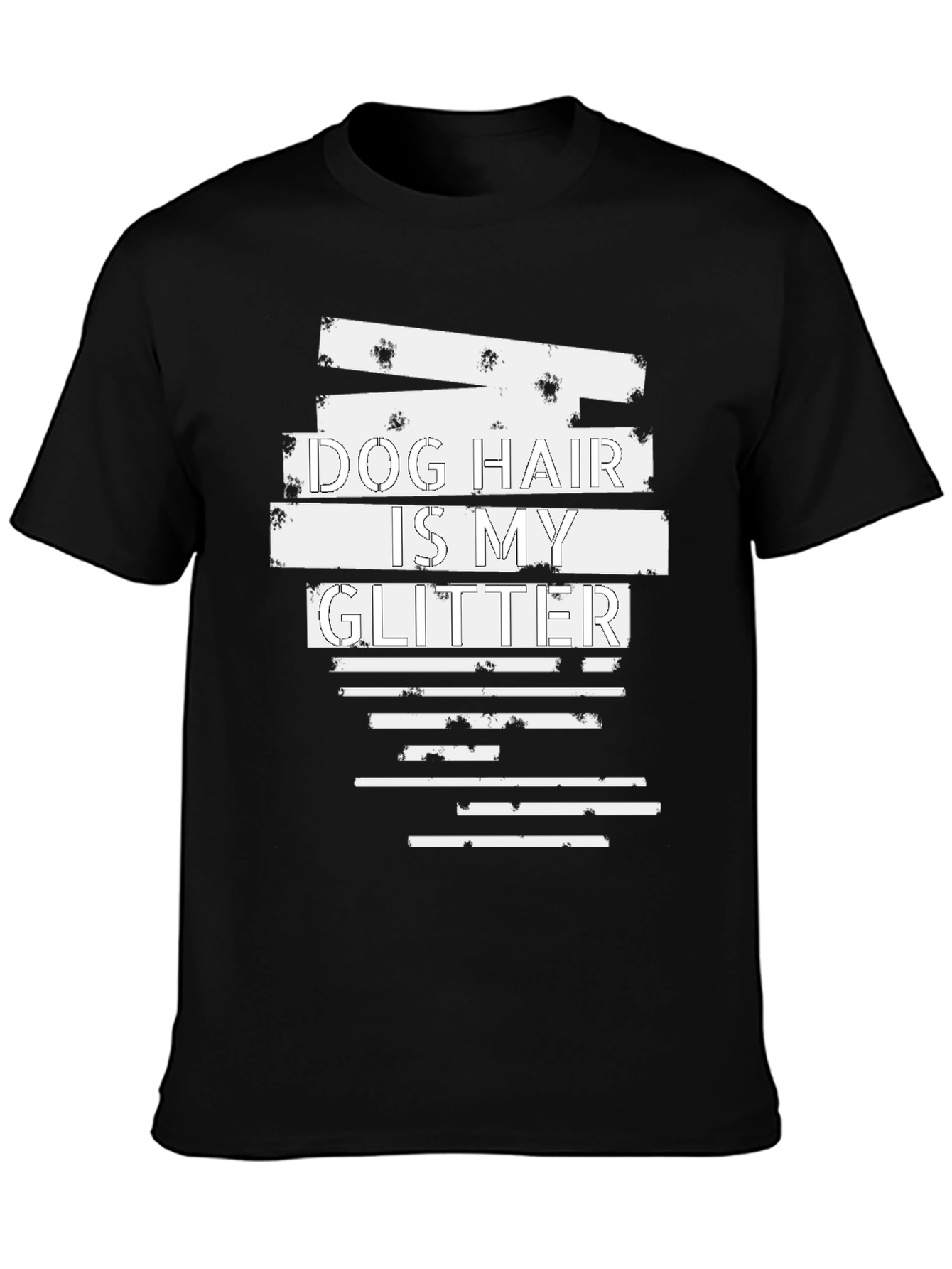 Dog Hair is My Glitter Graphic T-Shirt - Unisex