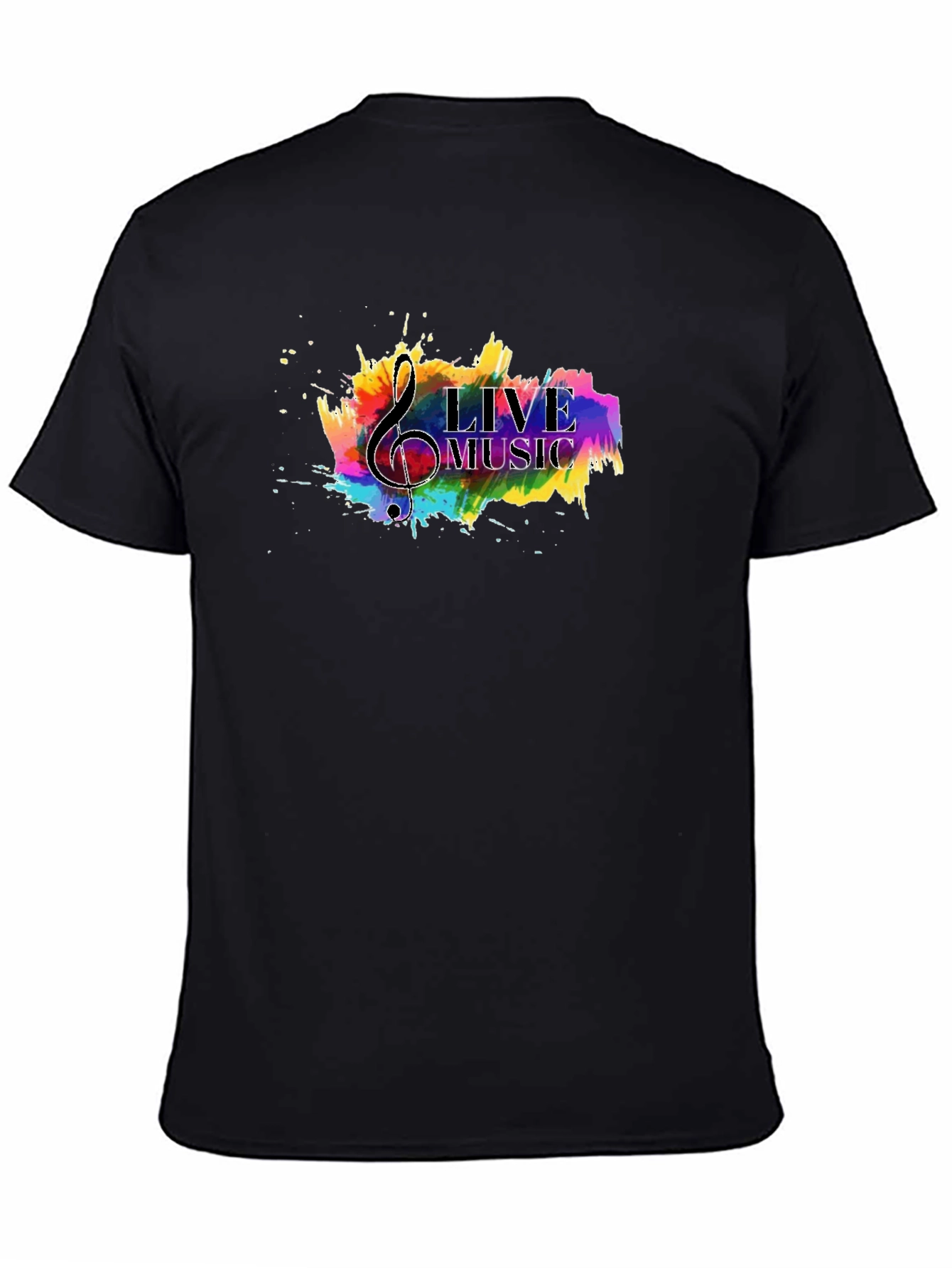 Live Music Graphic Tee - Unisex Cotton T-Shirt