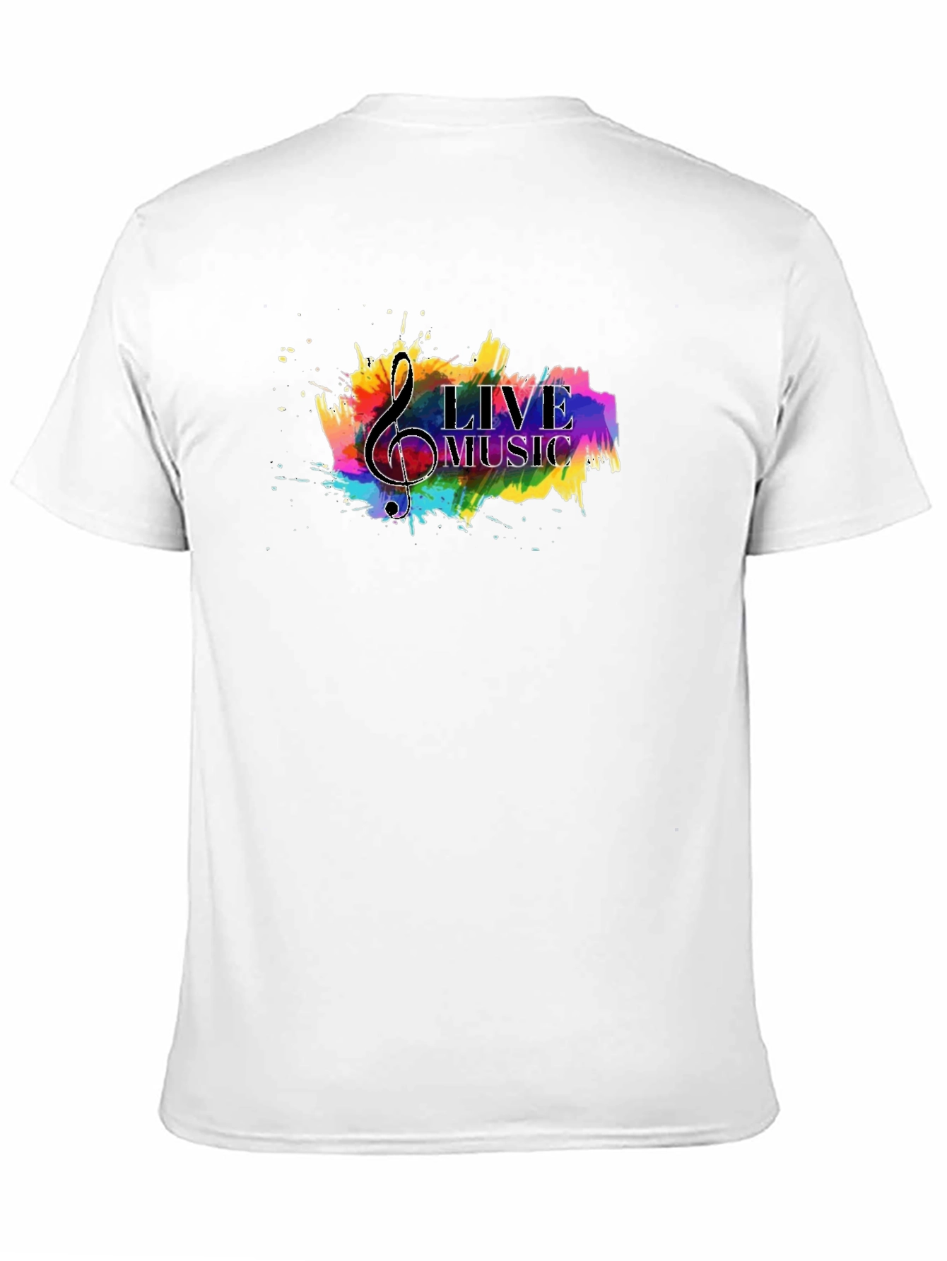 Live Music Graphic Tee - Unisex Cotton T-Shirt