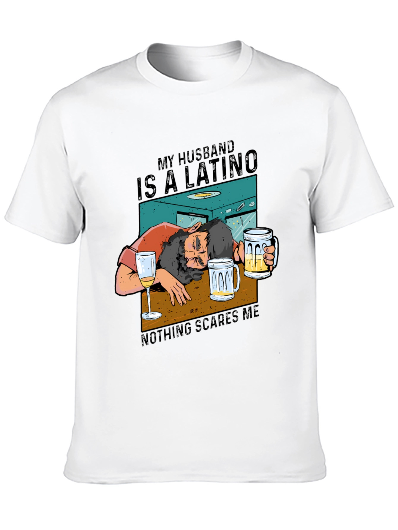 My Husband is Latino Graphic T-Shirt