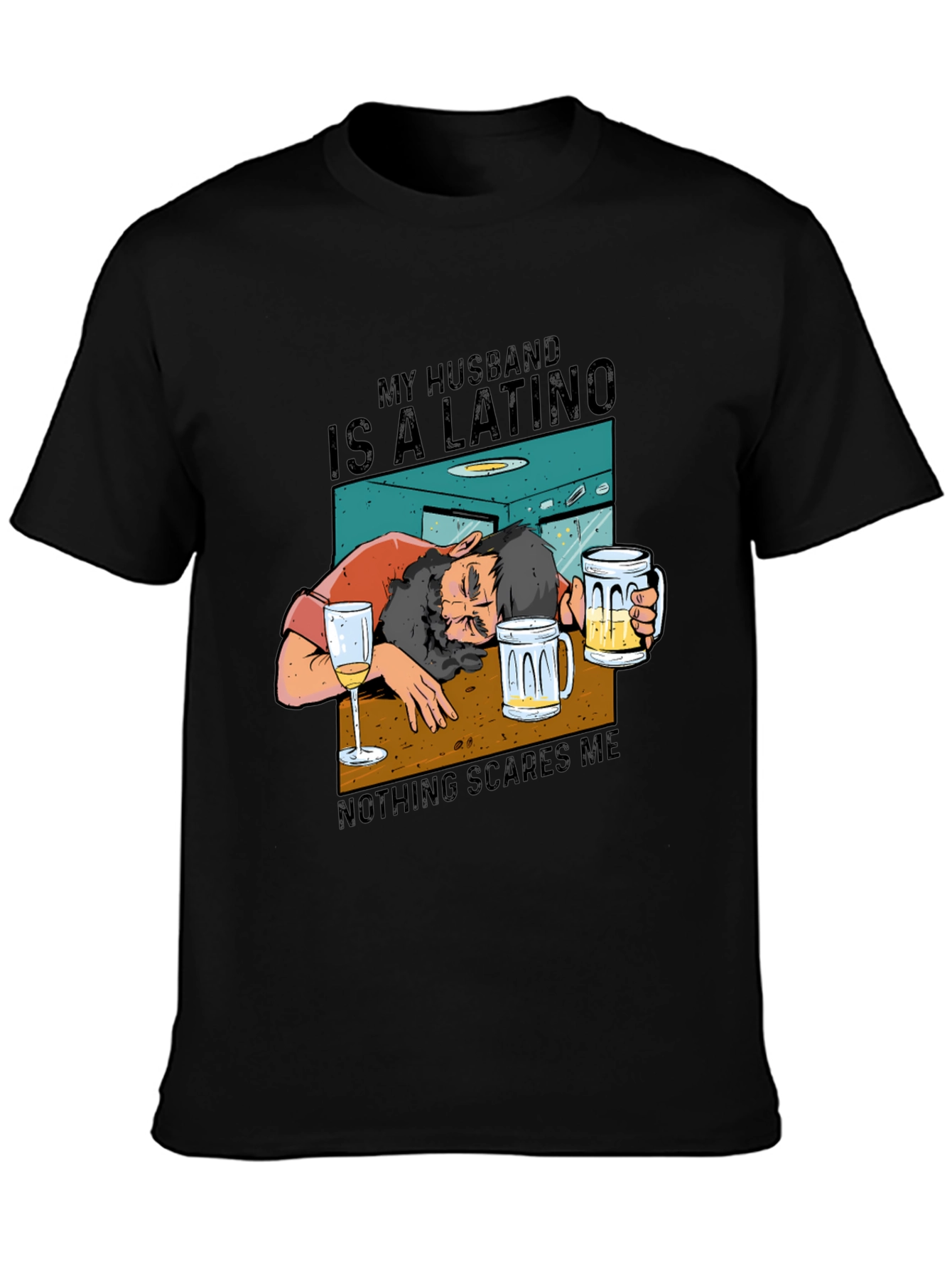 My Husband is Latino Graphic T-Shirt