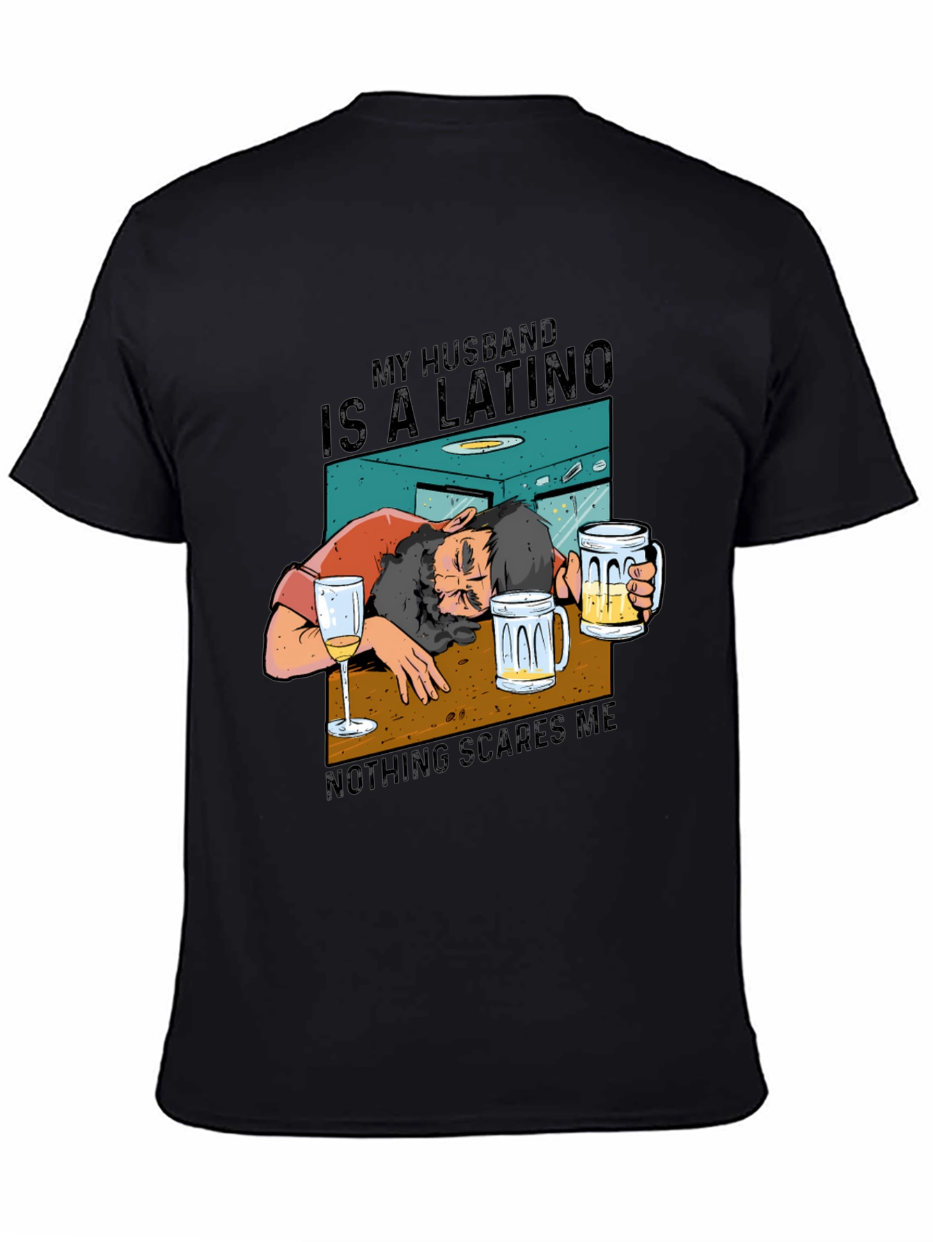 My Husband is Latino Graphic T-Shirt