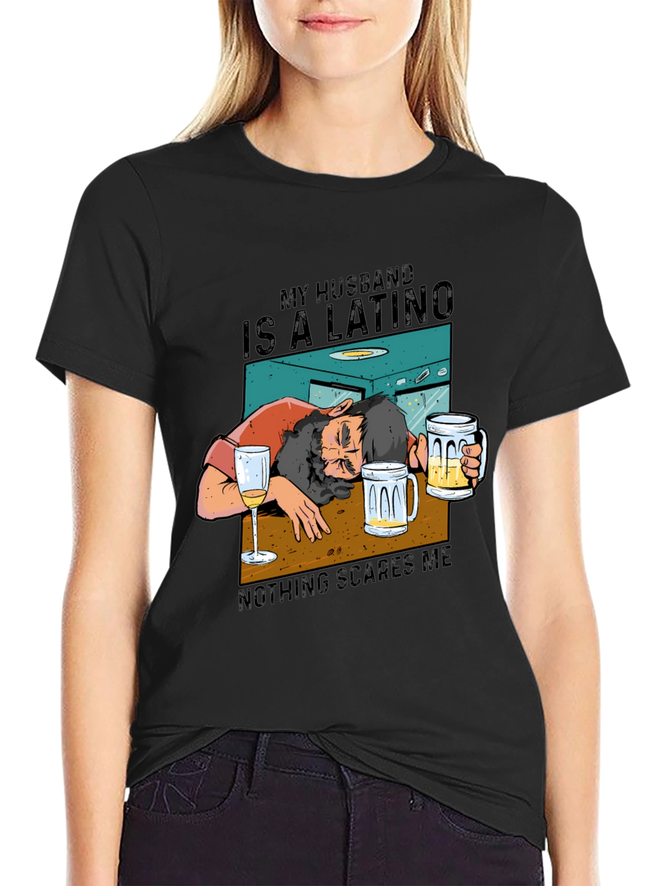 My Husband is Latino Graphic T-Shirt