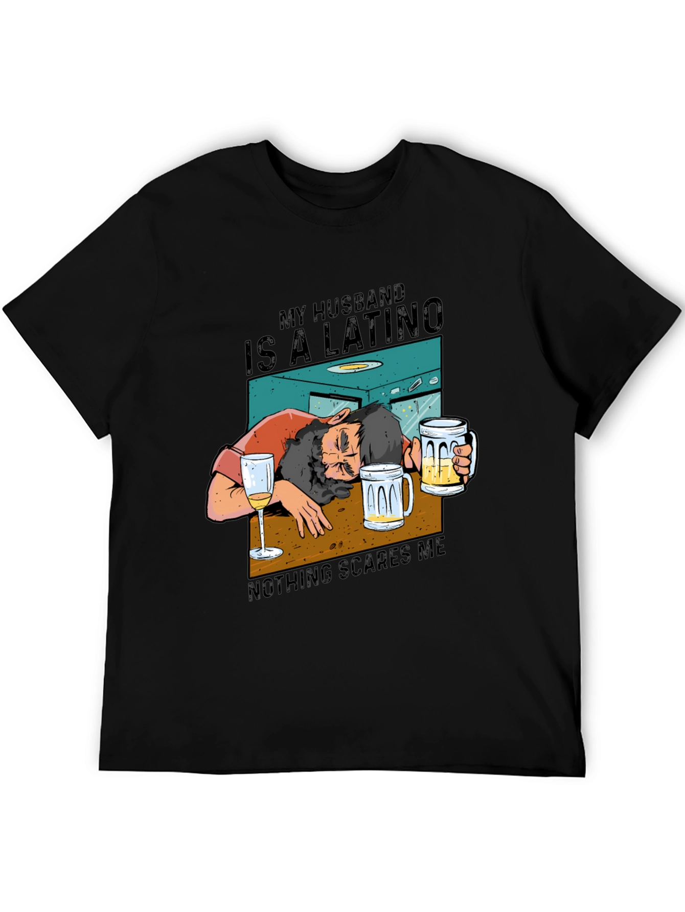 My Husband is Latino Graphic T-Shirt