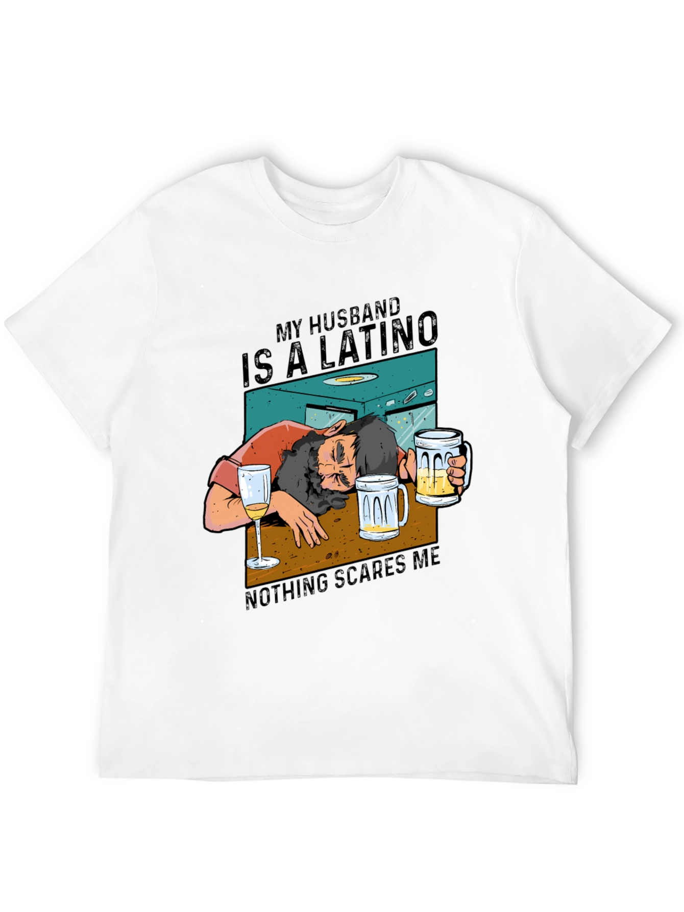 My Husband is Latino Graphic T-Shirt