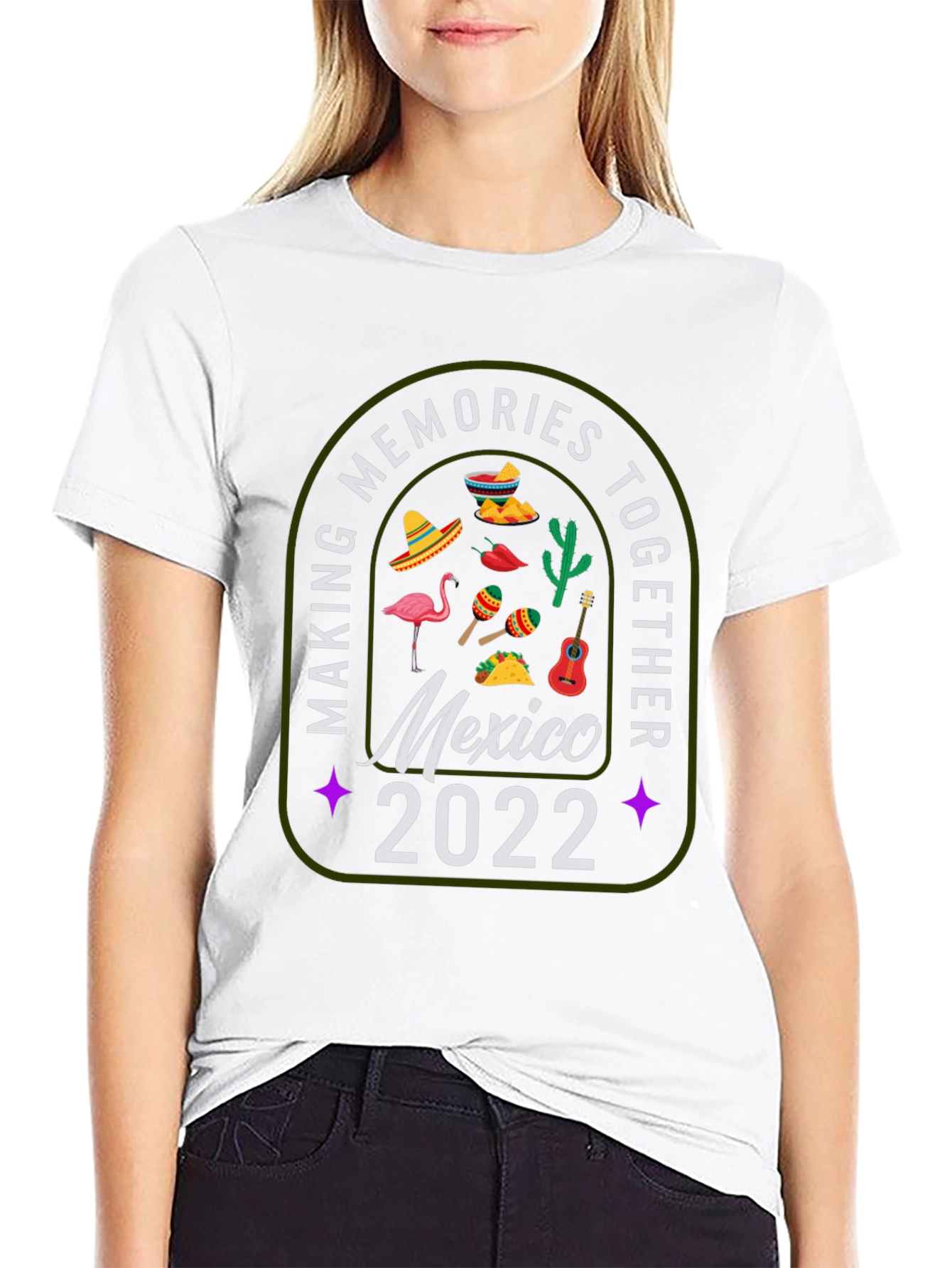 Mexico 2022 Memories Graphic T-Shirt