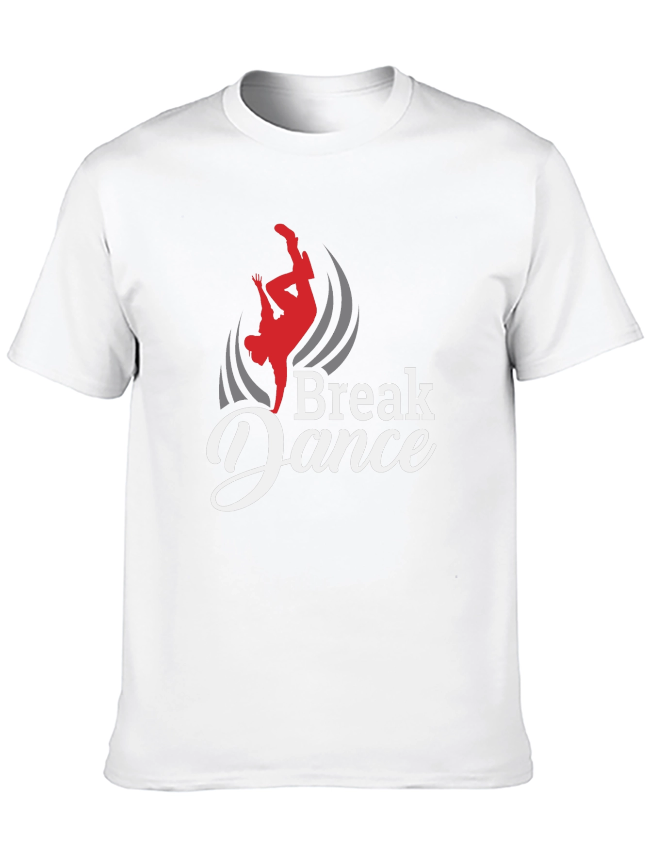 Break Dance Graphic Black T-Shirt