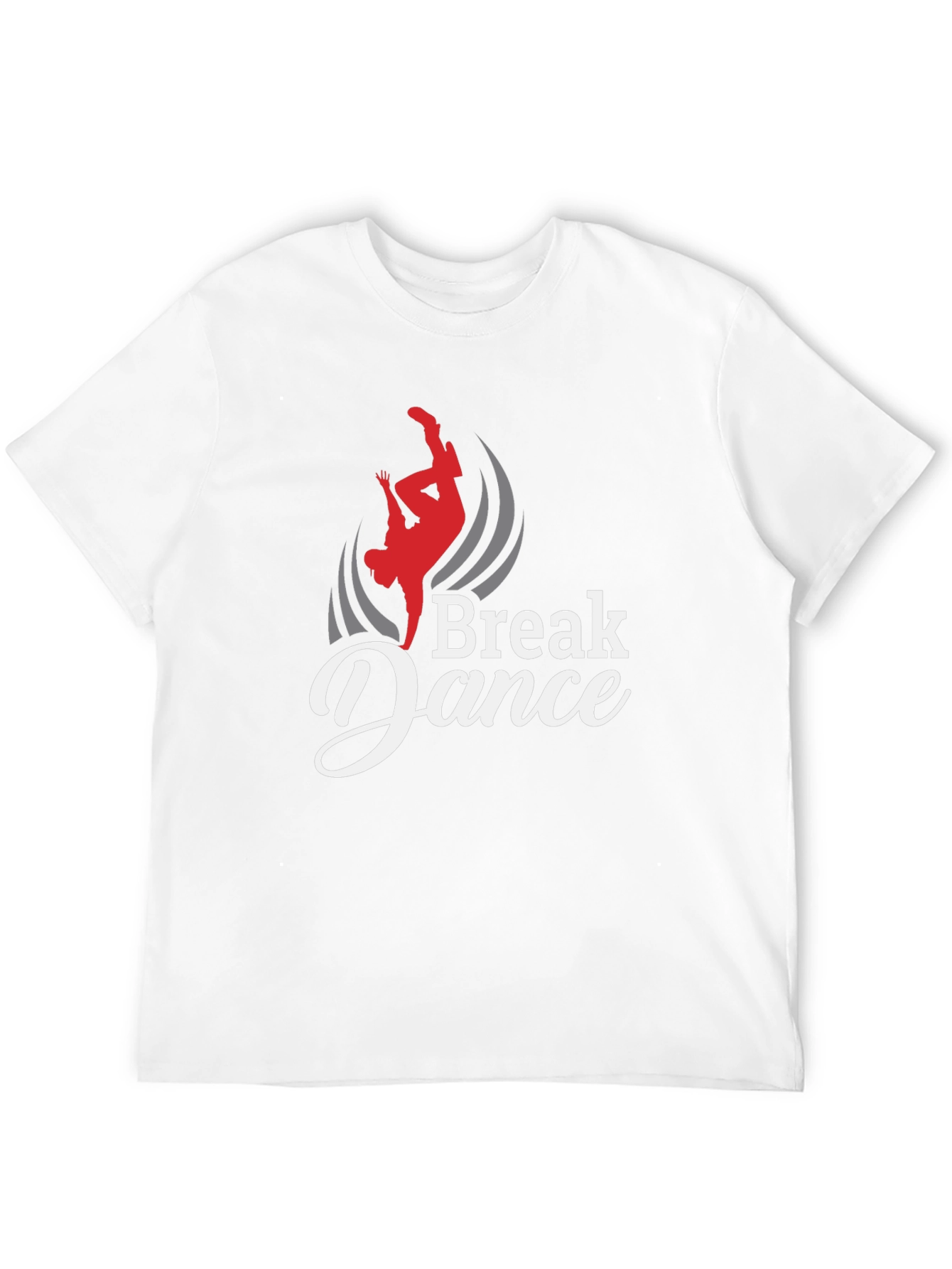 Break Dance Graphic Black T-Shirt