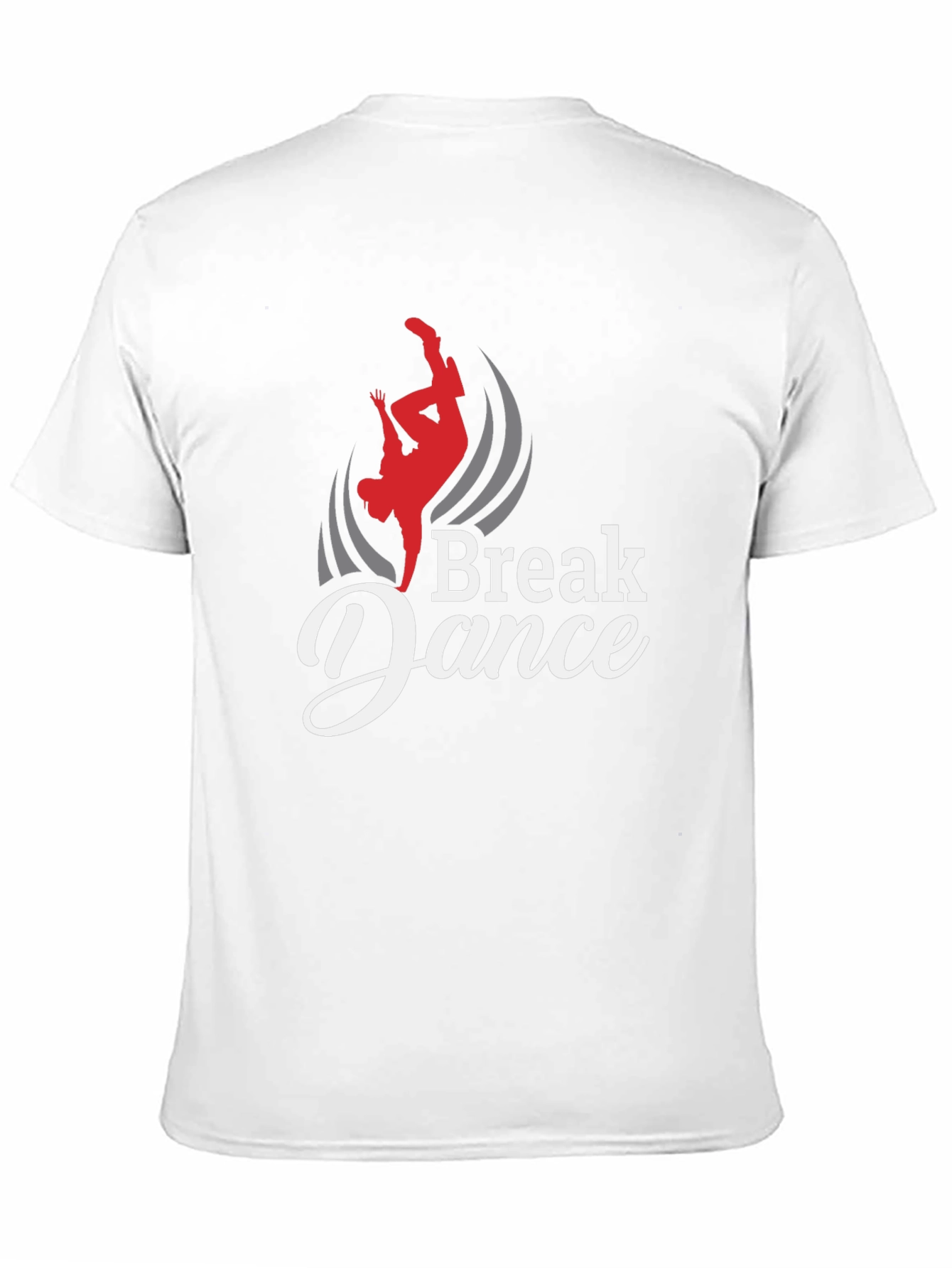 Break Dance Graphic Black T-Shirt