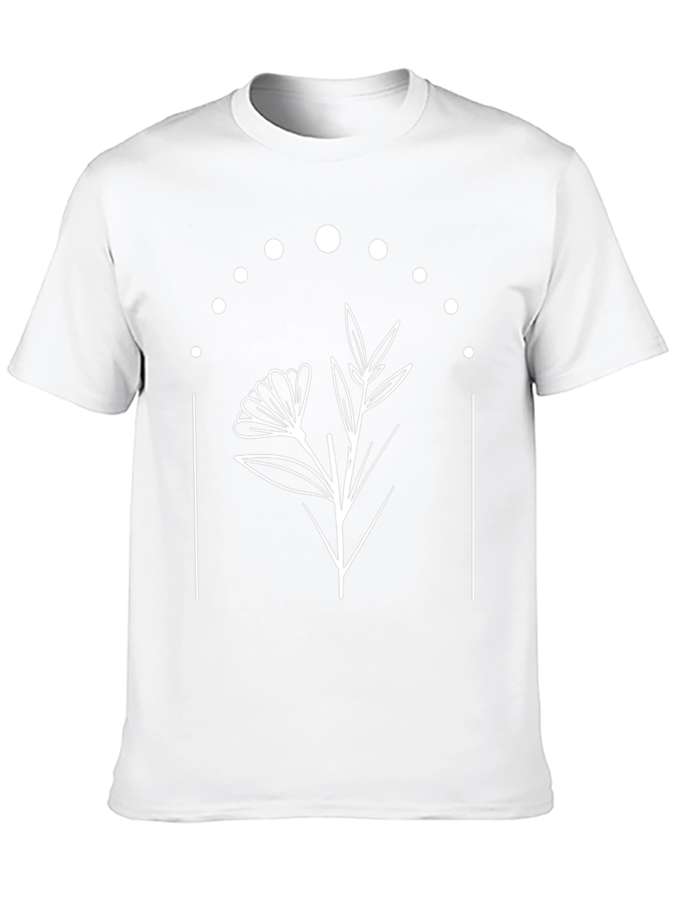 Botanical Moon Phase Graphic Tee