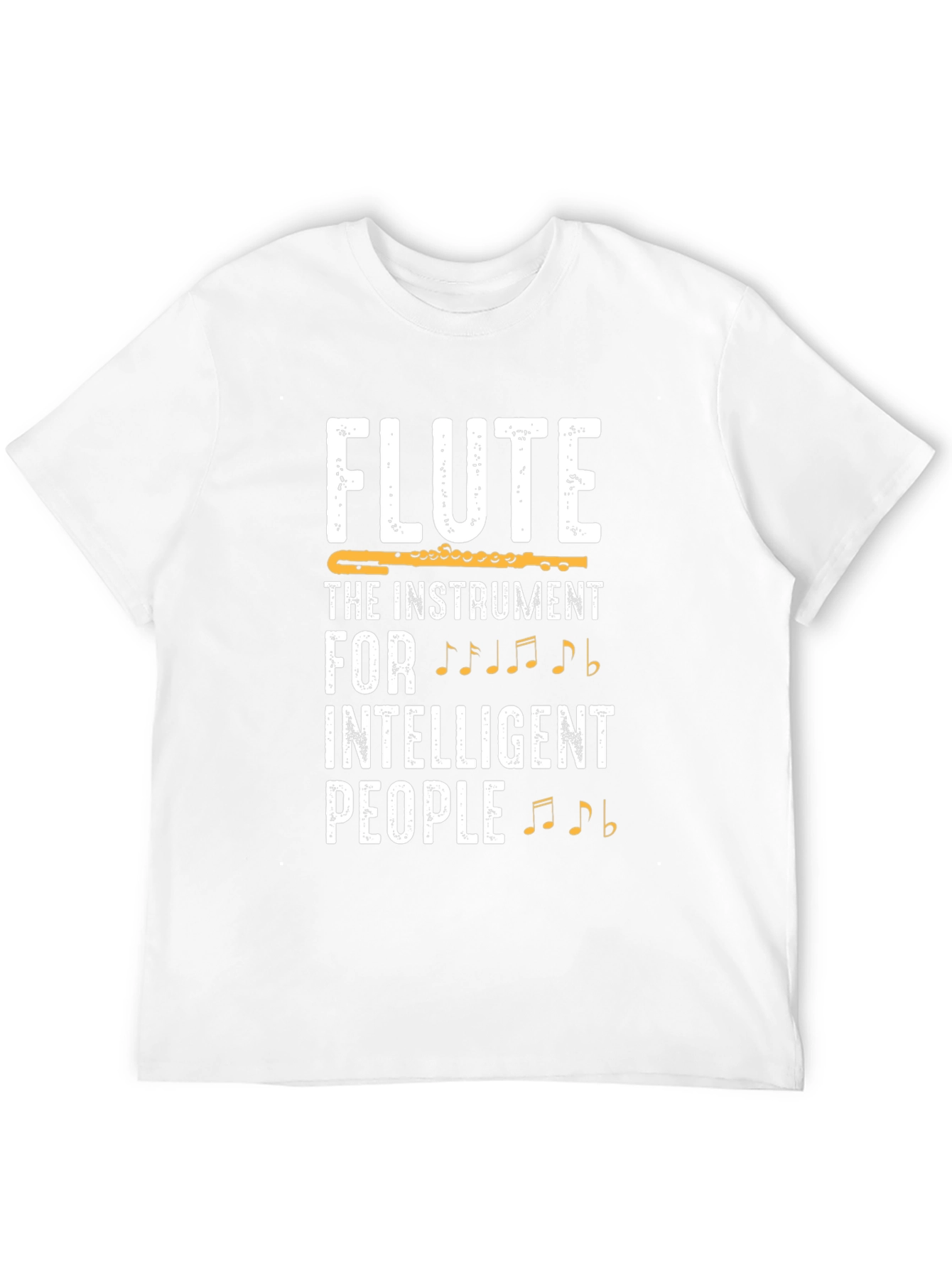Flute Instrument T-Shirt - Intelligent People Tee