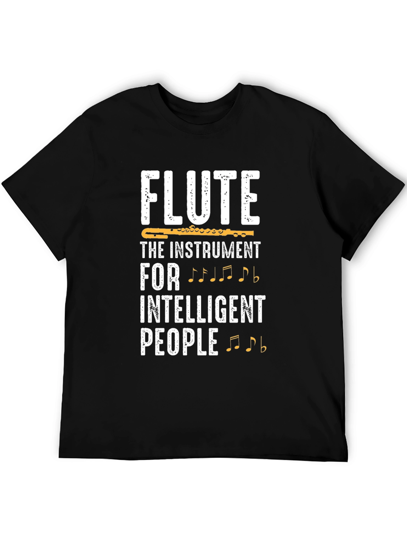 Flute Instrument T-Shirt - Intelligent People Tee