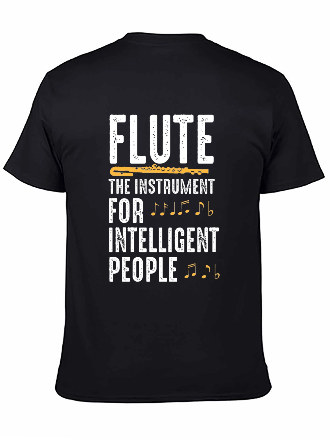 Flute Instrument T-Shirt - Intelligent People Tee