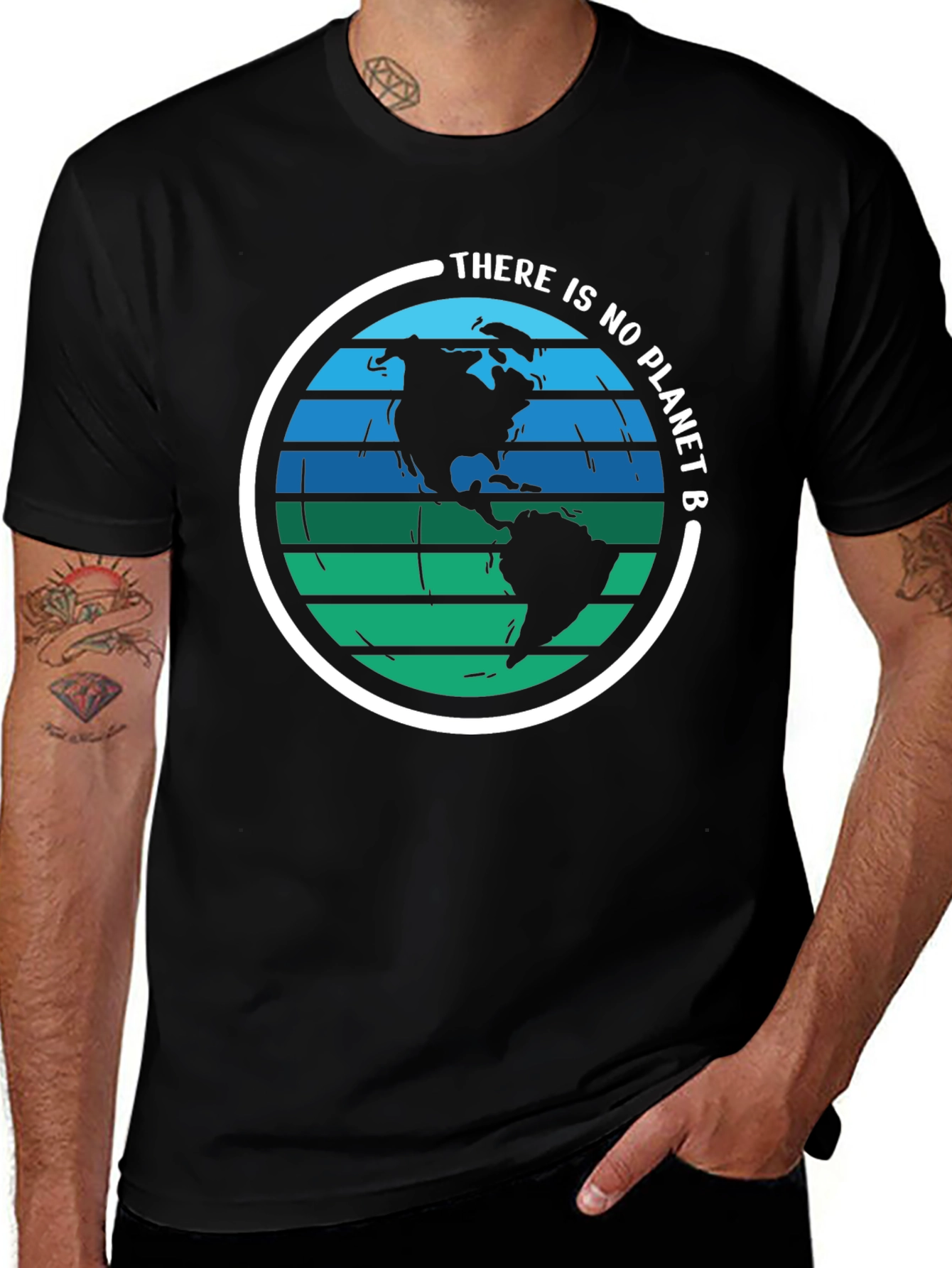 No Planet B T-Shirt - Earth Design