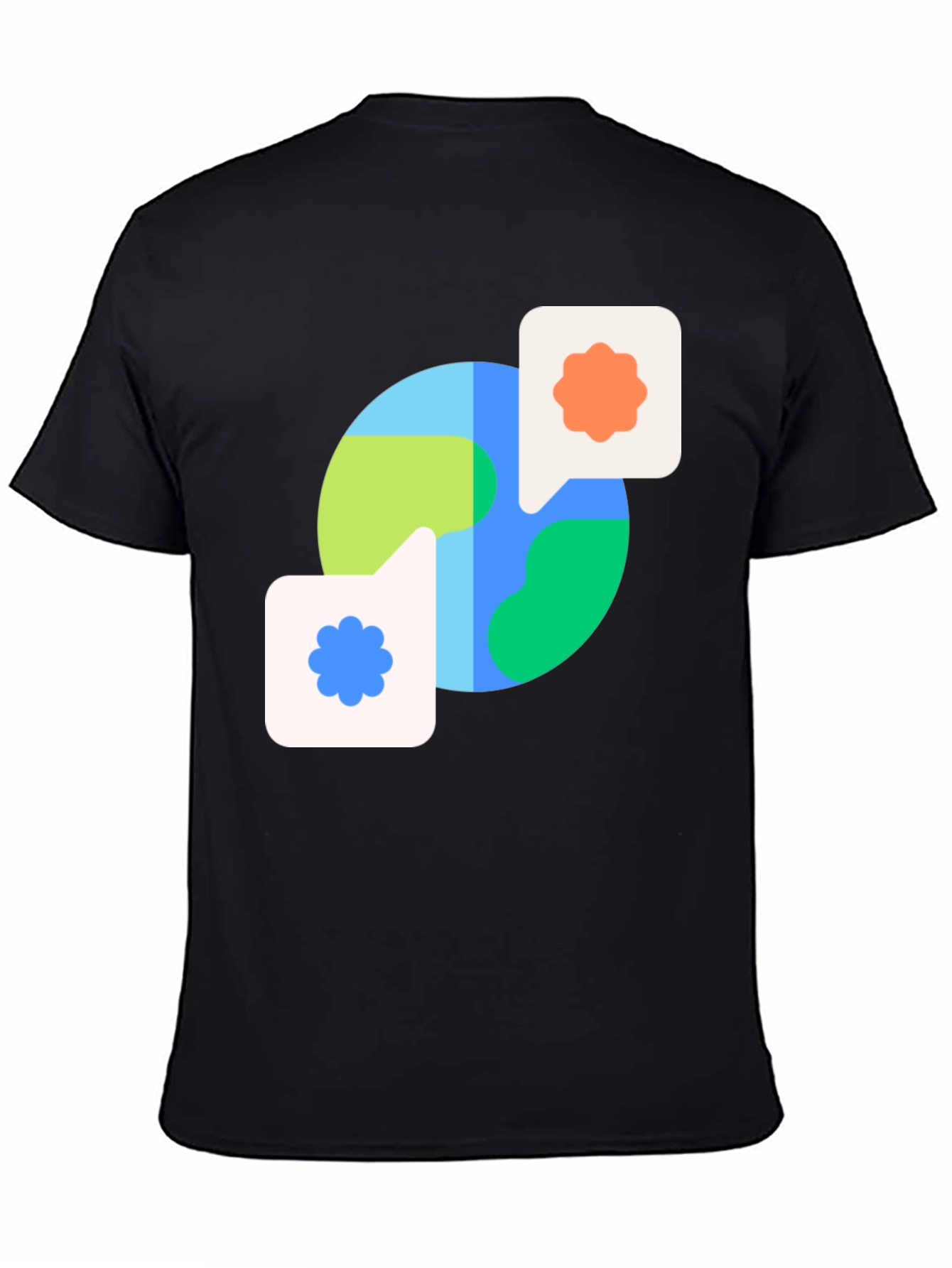 Earth Conversation T-Shirt - Global Dialogue