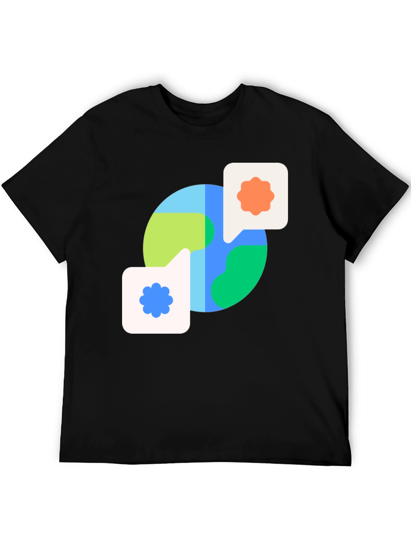 Earth Conversation T-Shirt - Global Dialogue