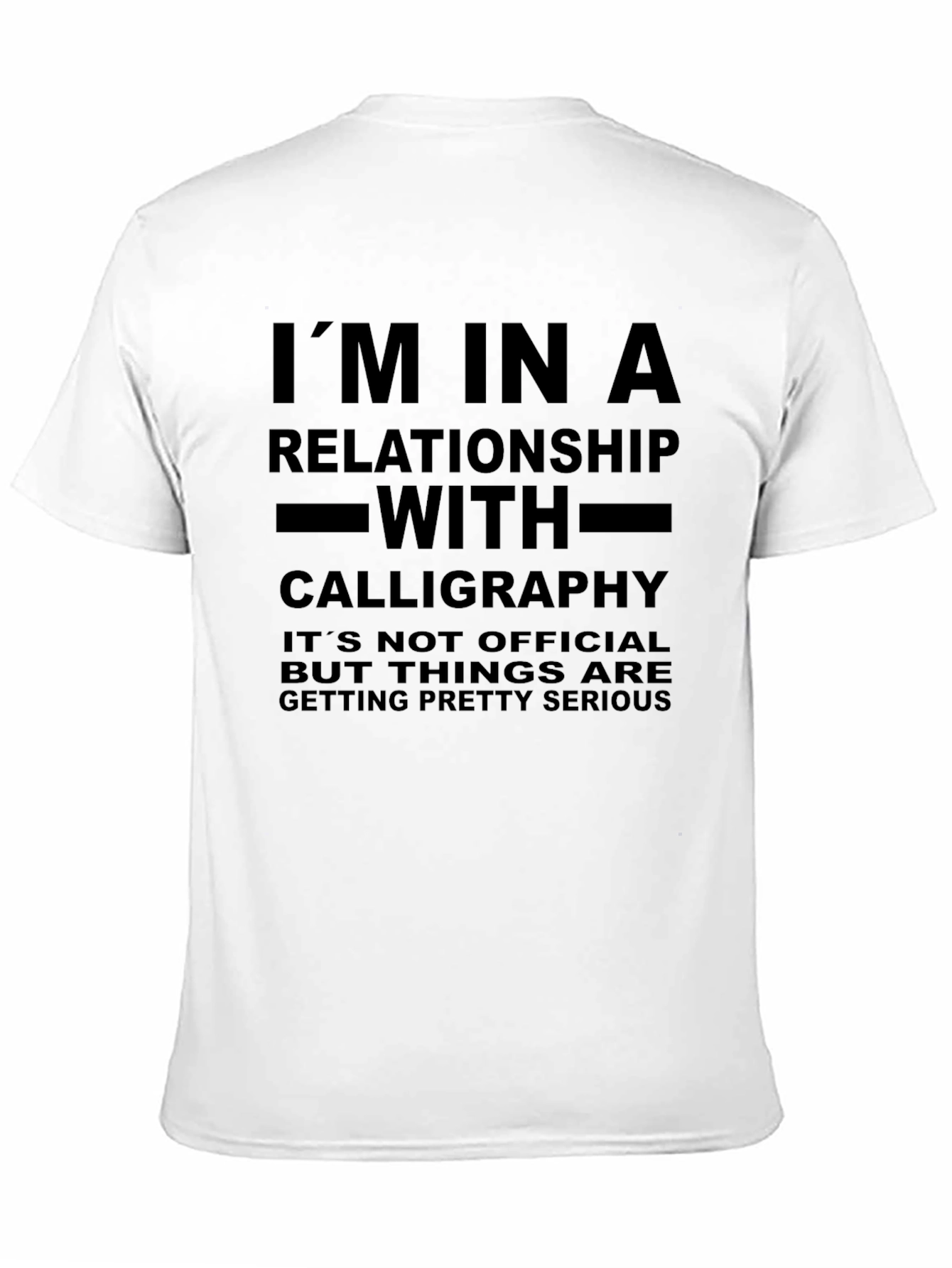 Calligraphy Relationship Graphic T-Shirt