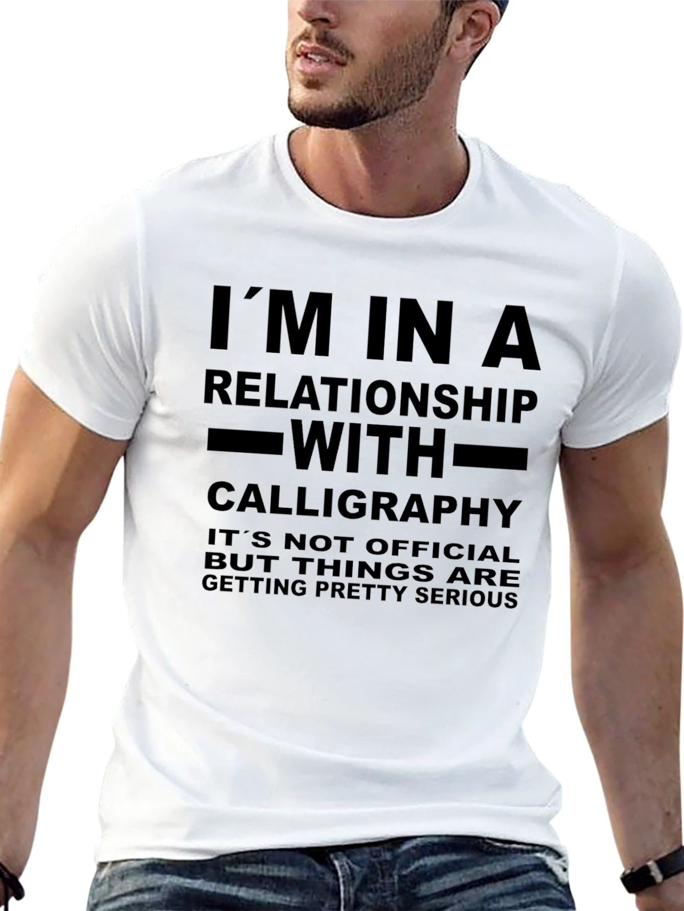 Calligraphy Relationship Graphic T-Shirt