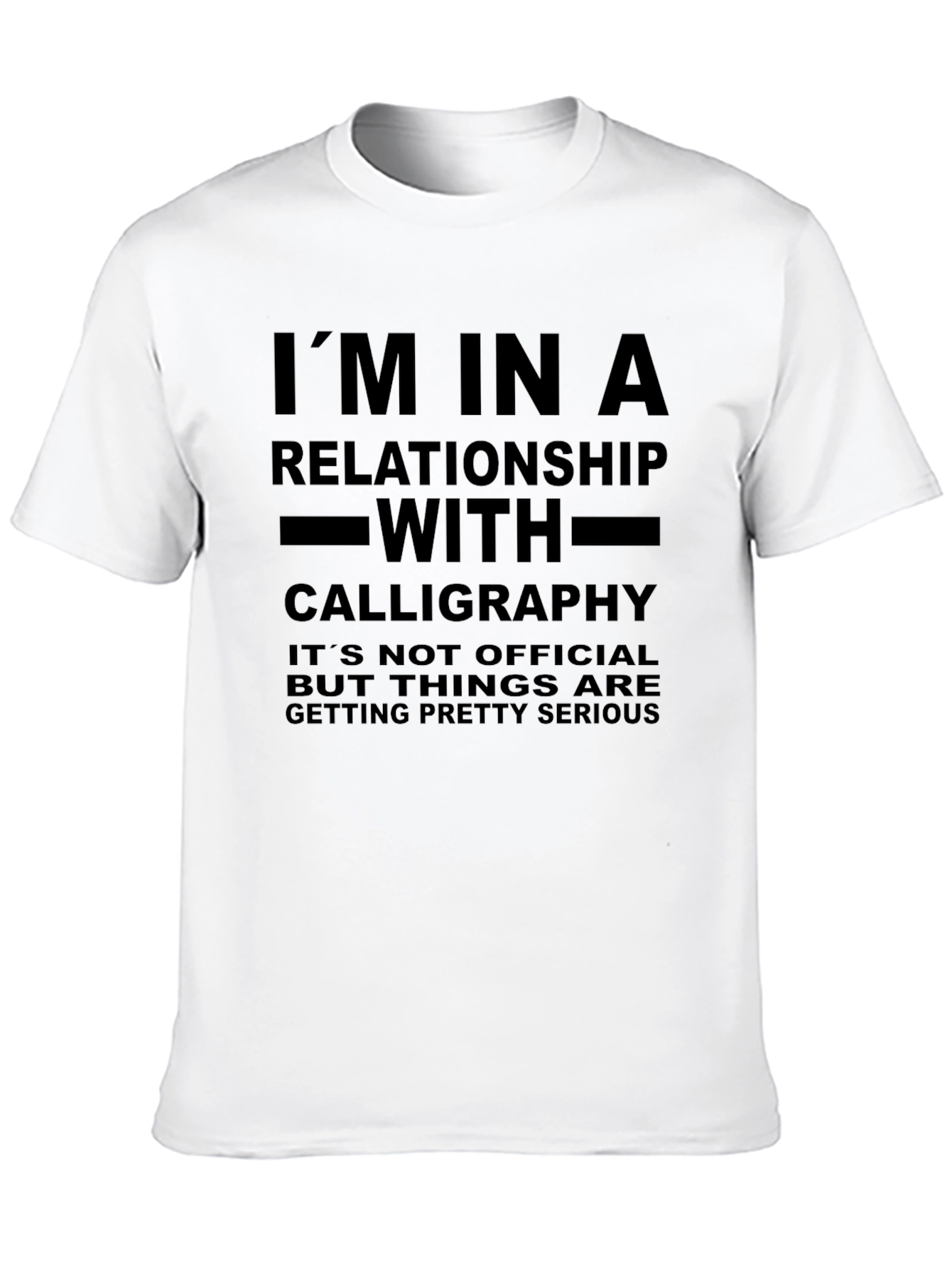 Calligraphy Relationship Graphic T-Shirt