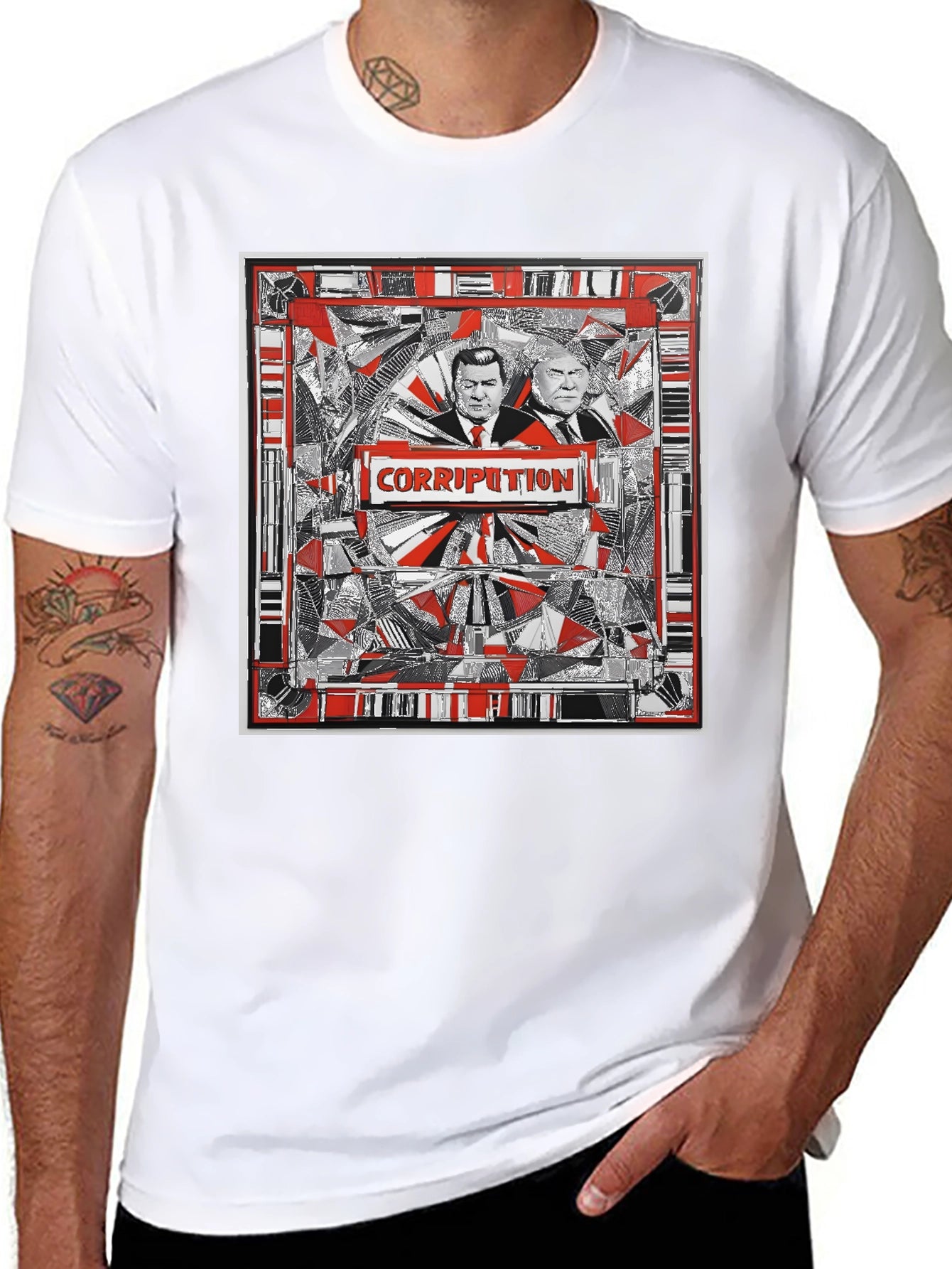 Corruption Graphic Tee